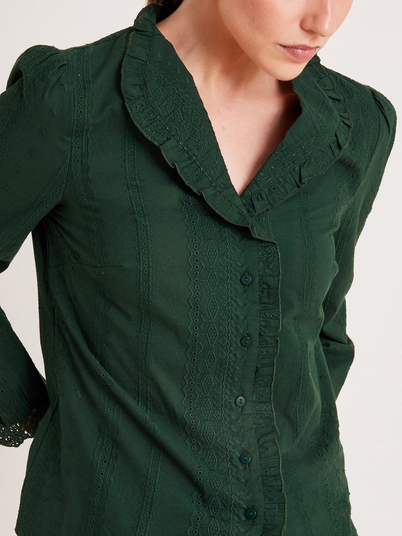 Monsoon Cora Embroidered Shirt | Very.co.uk