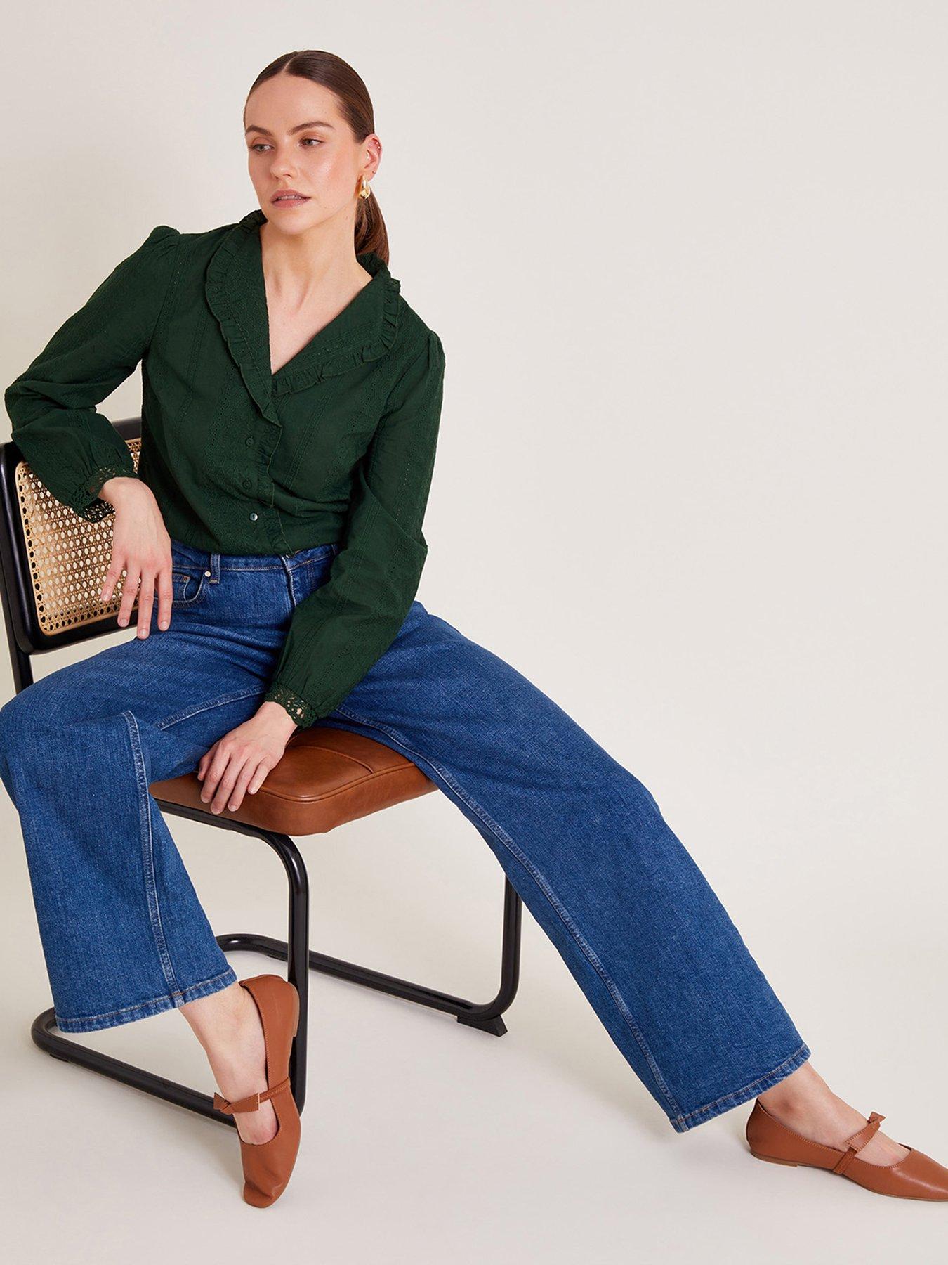 Monsoon Cora Embroidered Shirt | Very.co.uk