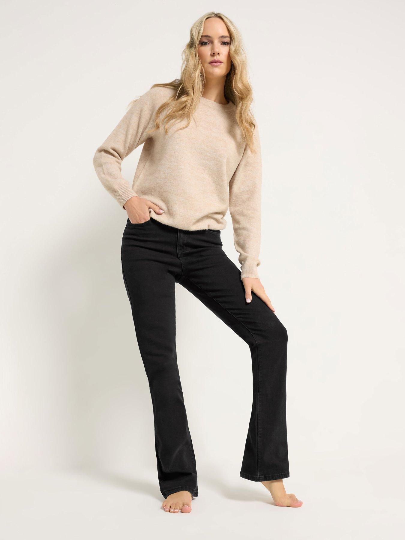 Long Tall Sally Bootcut Jean 38" Leg Length - Black