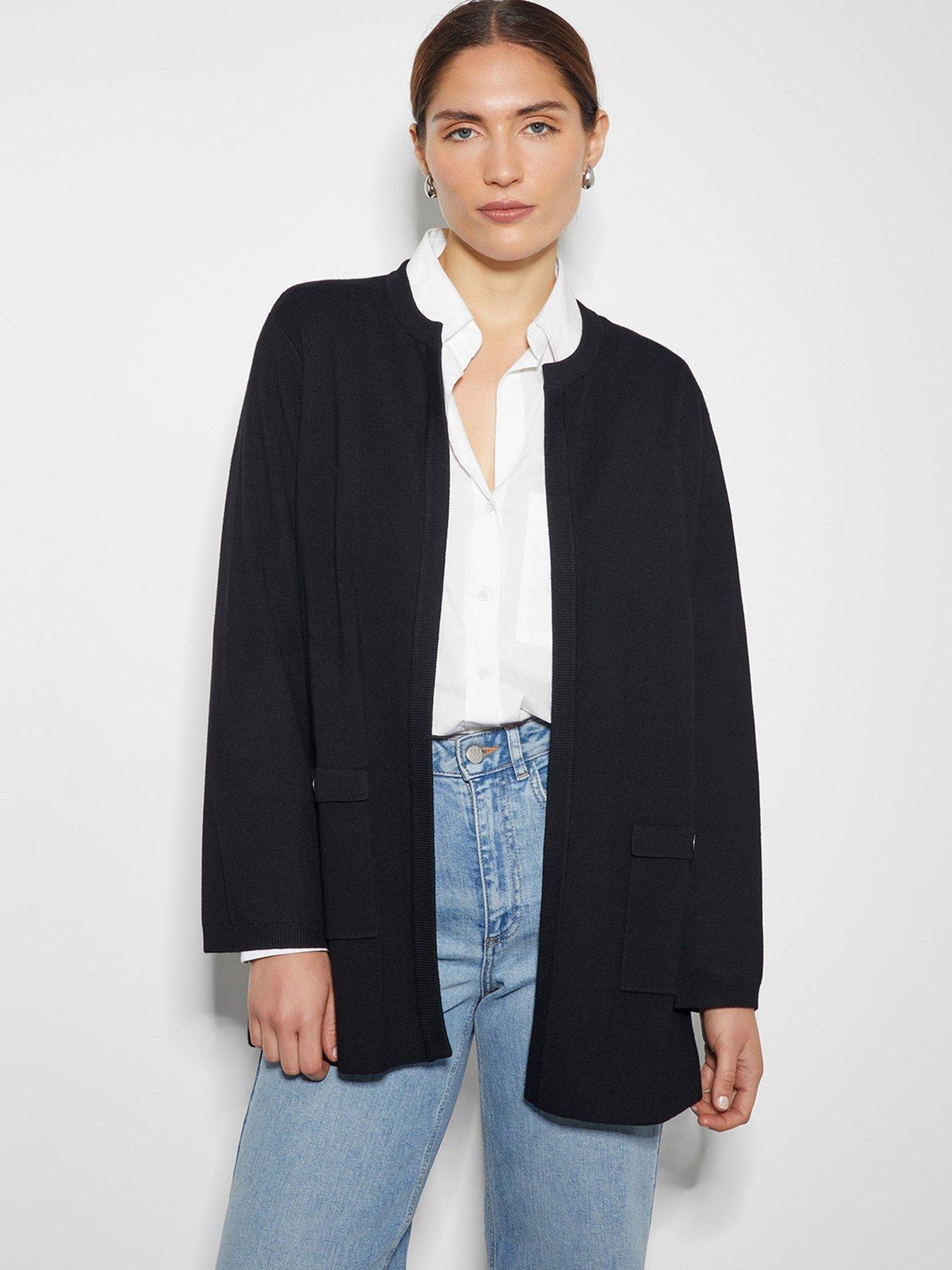 Penny Knit Cardigan in Black main image 0