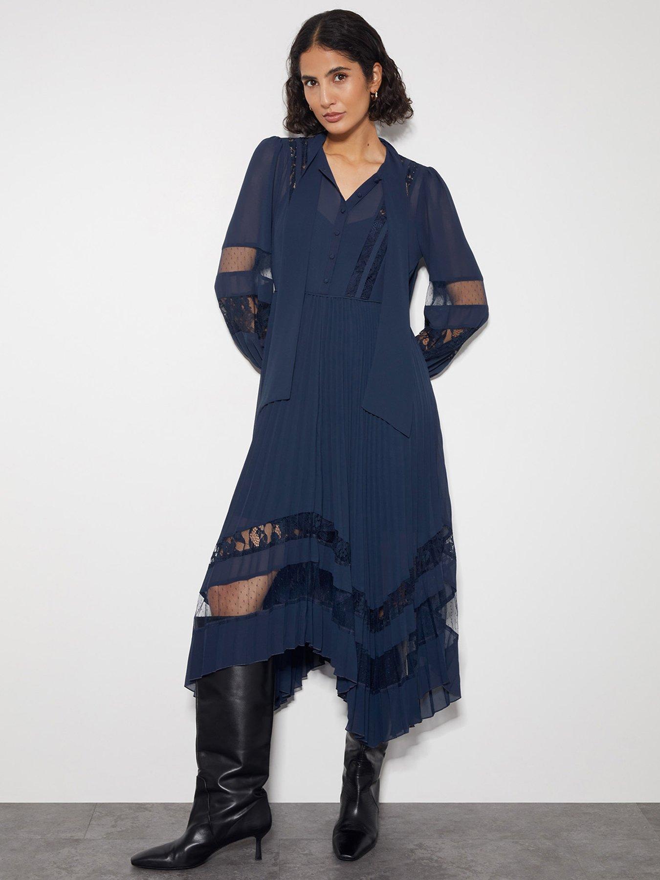 Florence Dress Navy