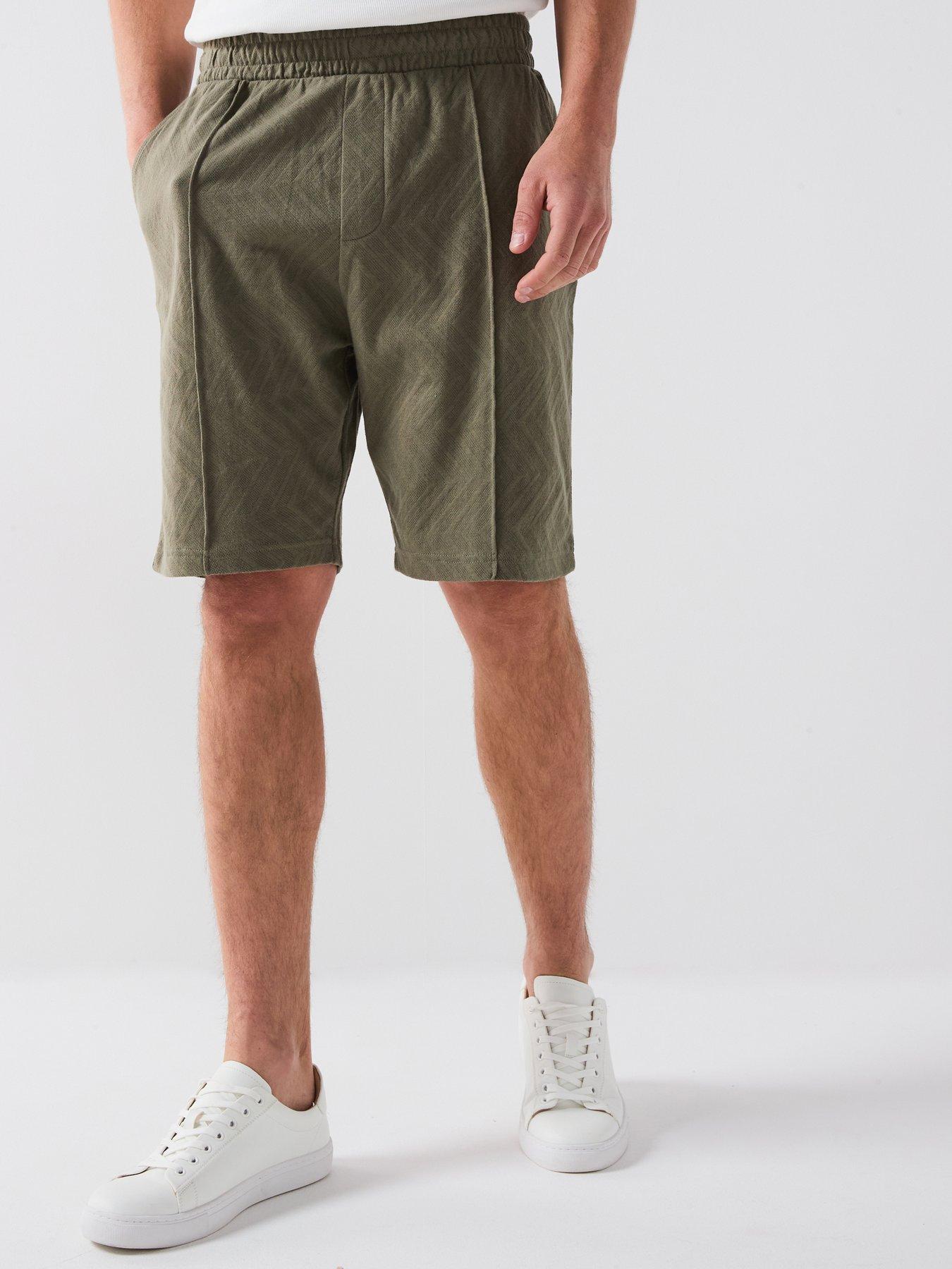 undefined Jersey Texture Short - Khaki