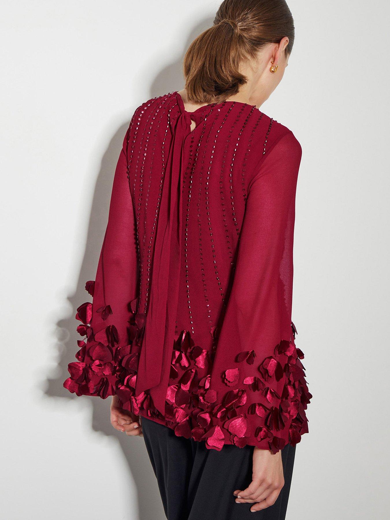 Image 2 of 5 of Monsoon Carly Top - Red