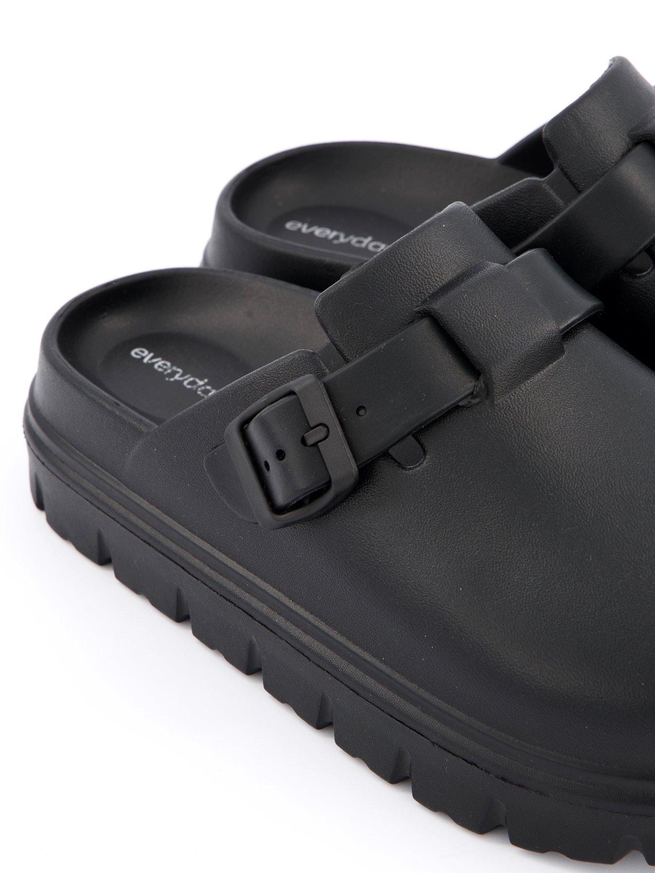 Image 5 of 7 of Everyday Eva Closed Toe Clog With Buckle - Black