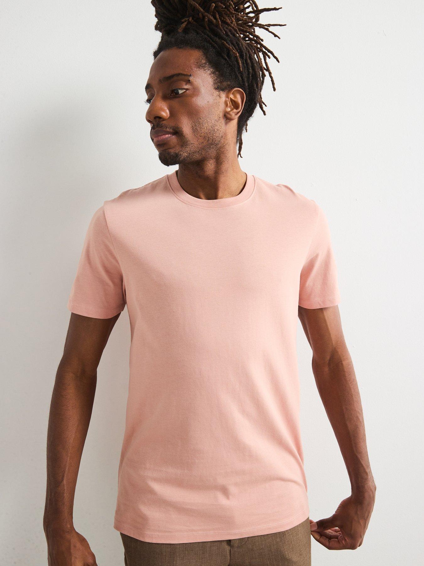 Image 2 of 6 of Everyday 5 Pack T-Shirt - White, Navy, Pink, Green, Light Grey