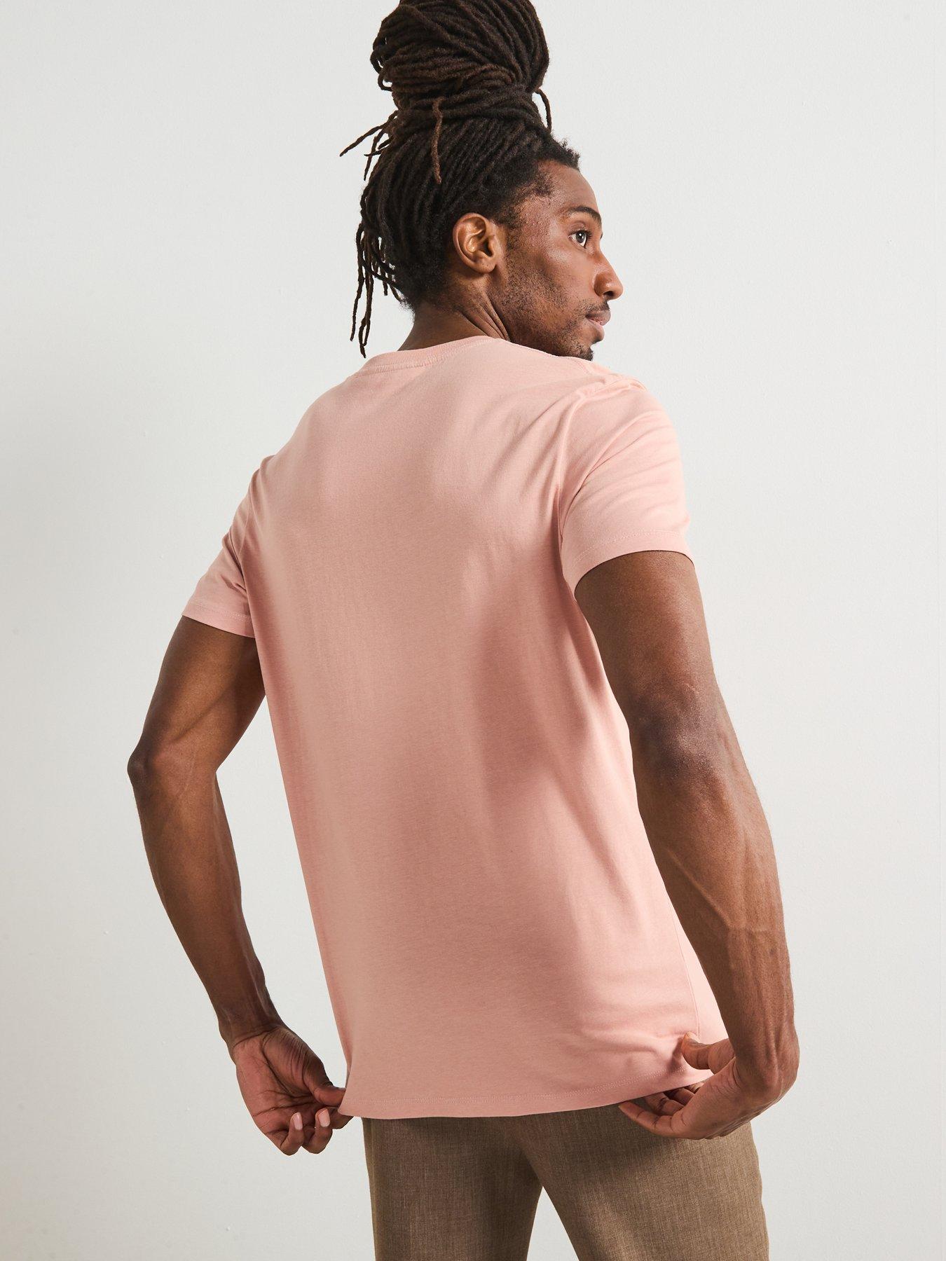 Image 3 of 6 of Everyday 5 Pack T-Shirt - White, Navy, Pink, Green, Light Grey