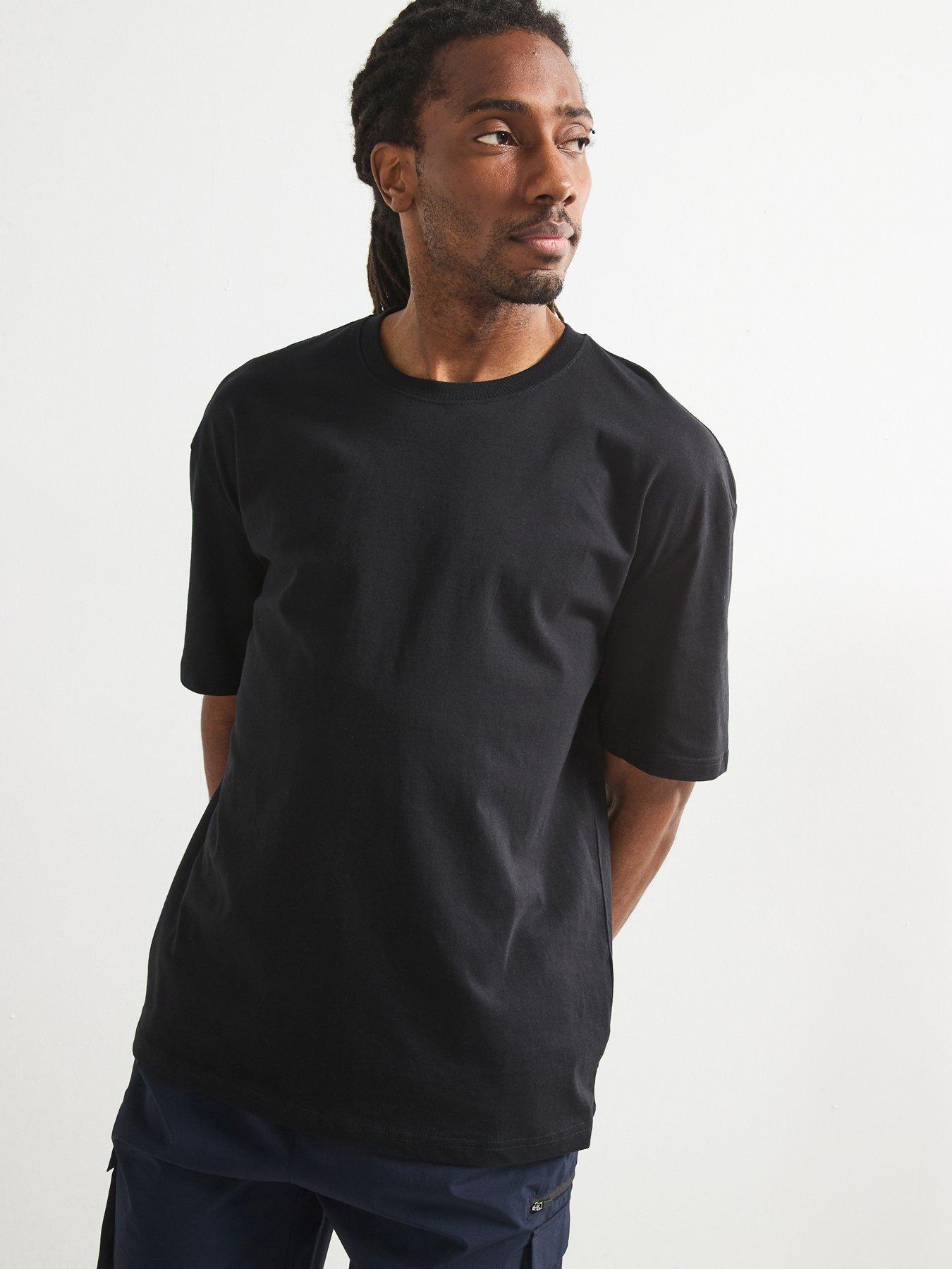 undefined Oversized Fit T-Shirt - Black