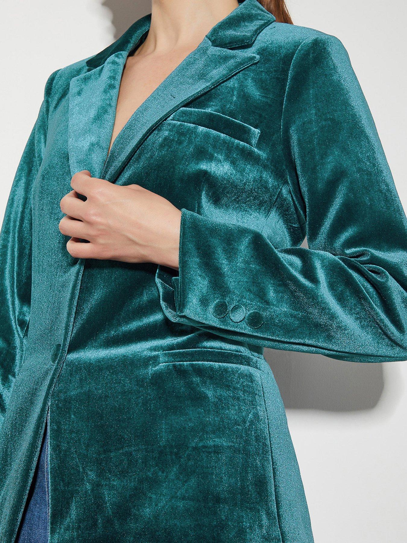 Image 4 of 6 of Monsoon Vicky Jacket - Peacock