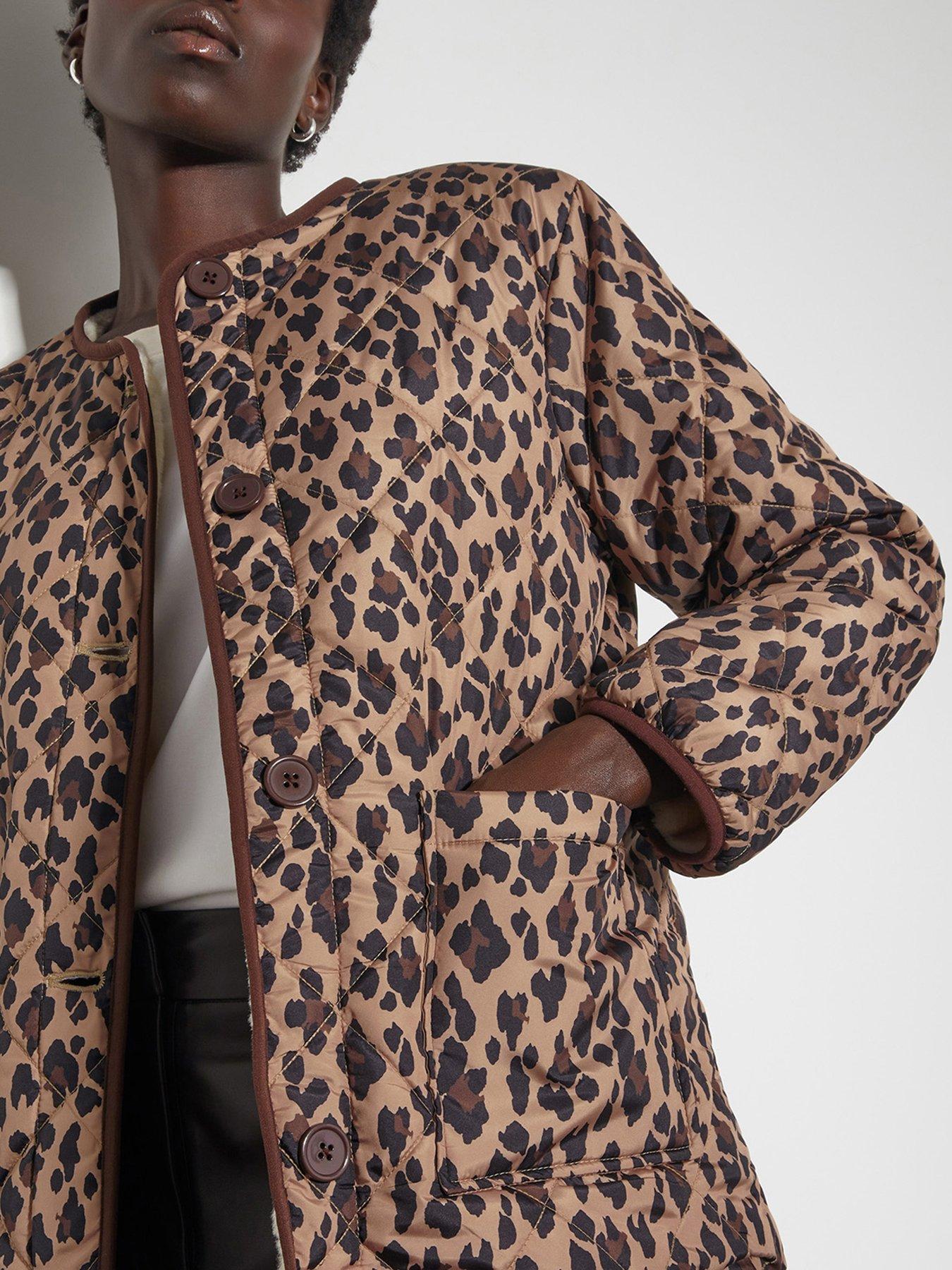 Image 4 of 6 of Monsoon Rue Reversible Jacket - Brown