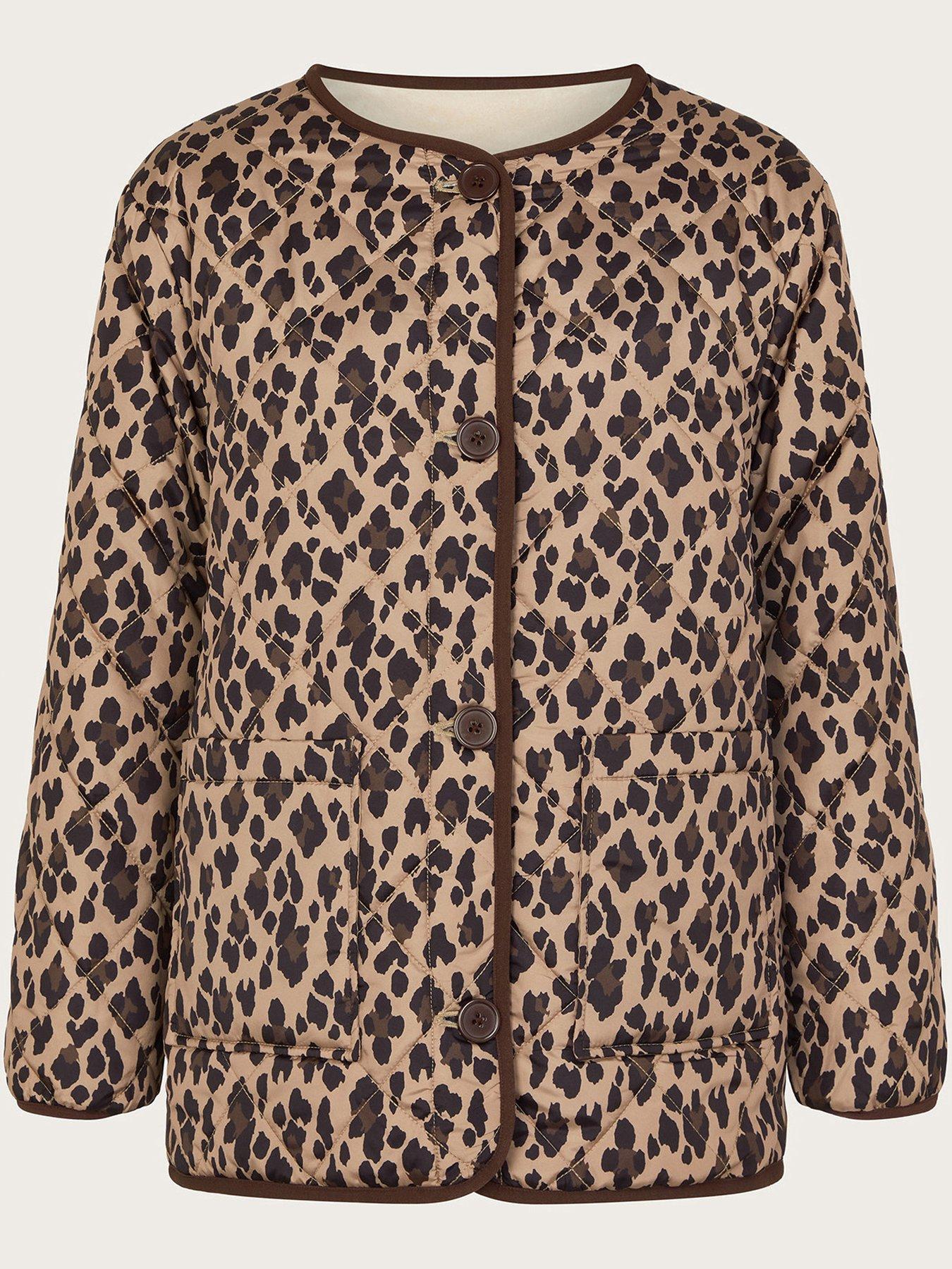 Image 6 of 6 of Monsoon Rue Reversible Jacket - Brown