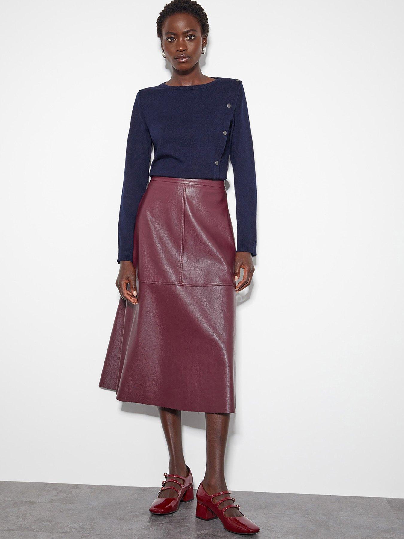Image 5 of 6 of Monsoon Blythe Button Jumper - Navy