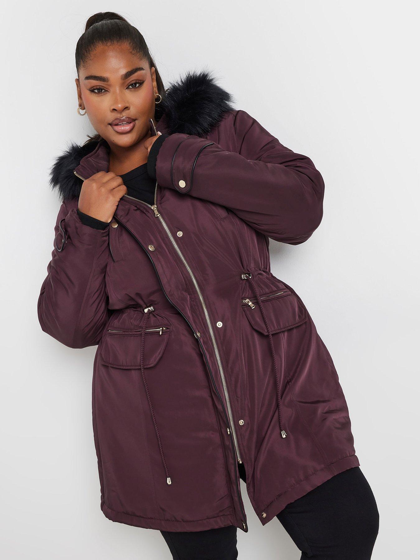 Womens Purple Coats Jackets Very