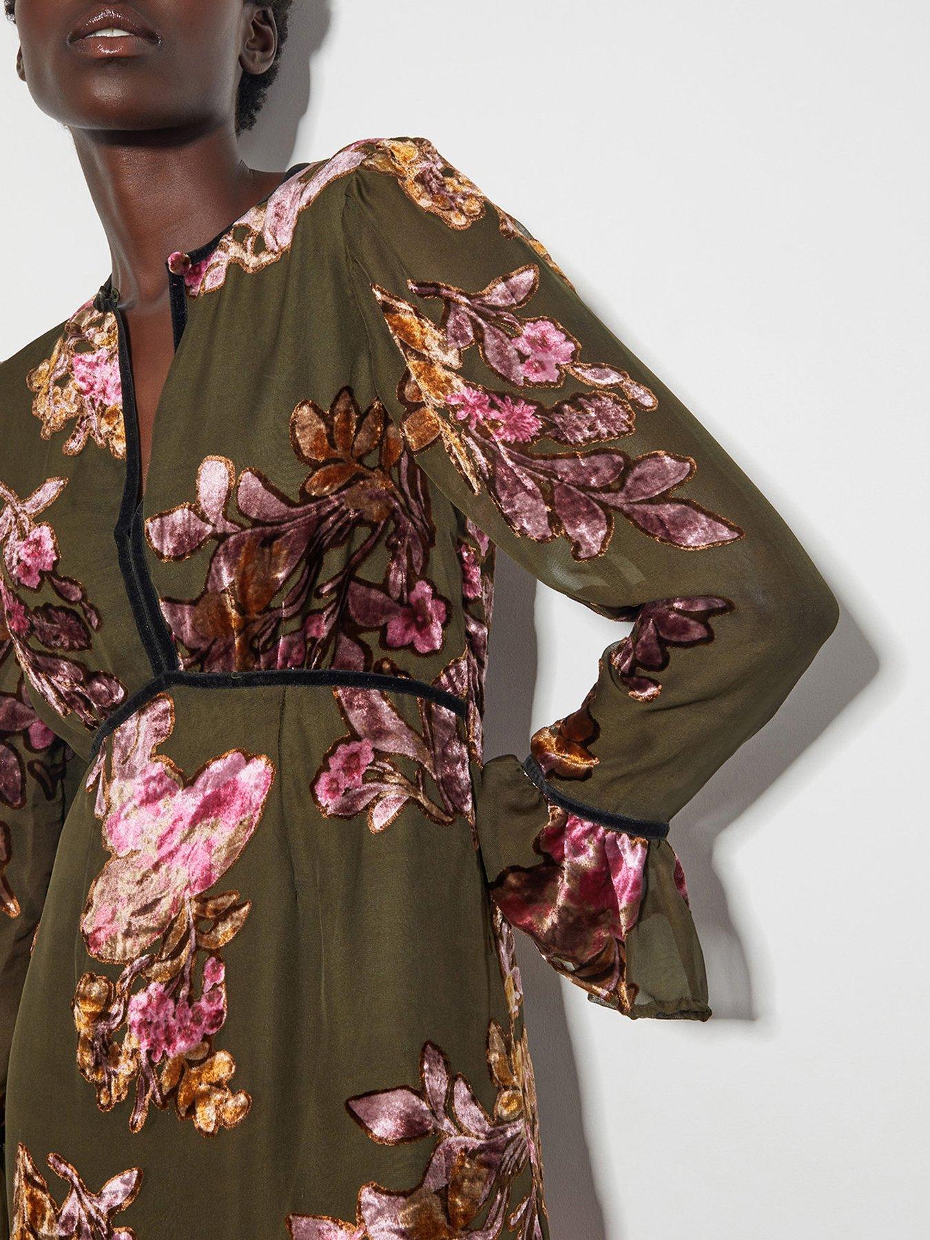 Image 4 of 6 of Monsoon Lucille Devore Dress