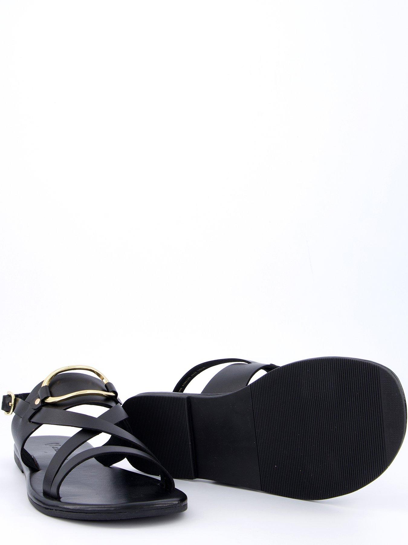 Vera Strappy Leather Embellished Sandal main image 0