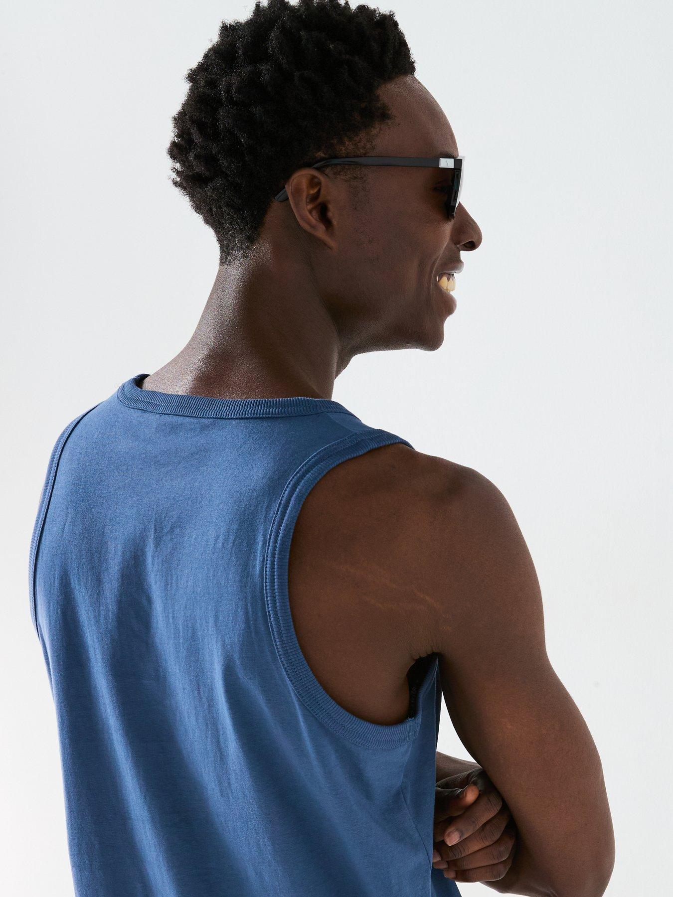 Image 7 of 7 of Very Man 2 Pack Printed Vests - Blue/Pink