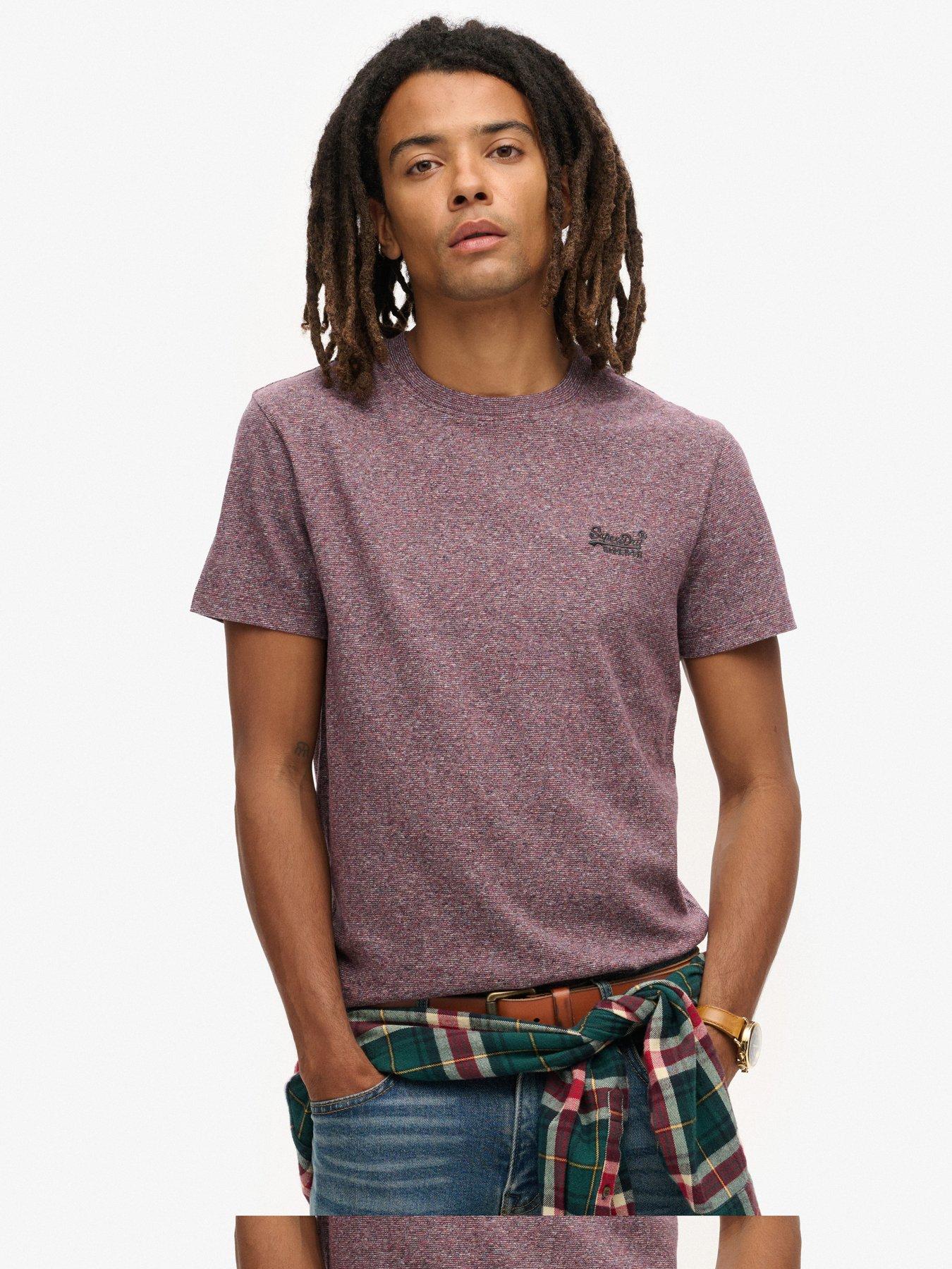 undefined Essential Logo T-Shirt - Dark Red