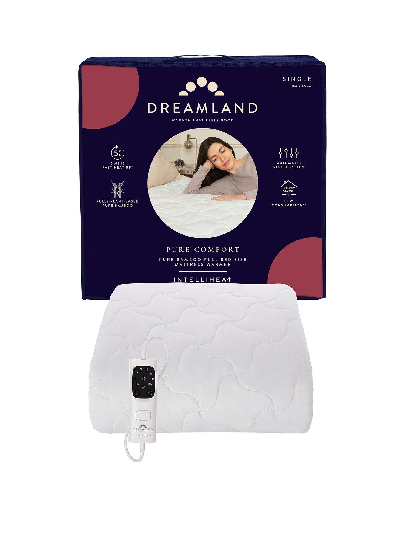 undefined 100% Bamboo Fully Plant Based Textile Fibre Underblanket- King Dual