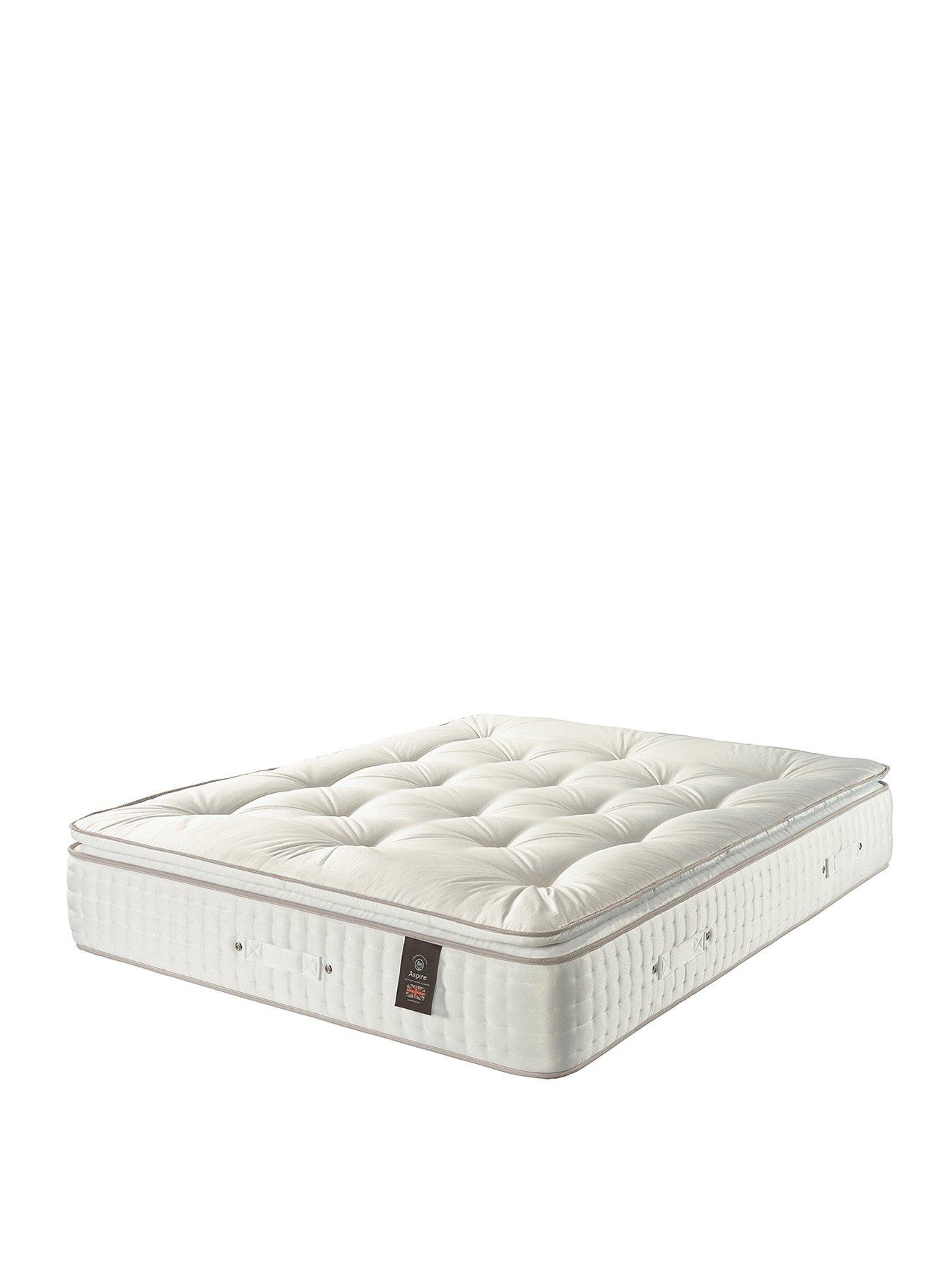 Image 2 of 5 of Aspire 7000 Pocket Wool, Cashmere & Silk Pillowtop Mattress - Double