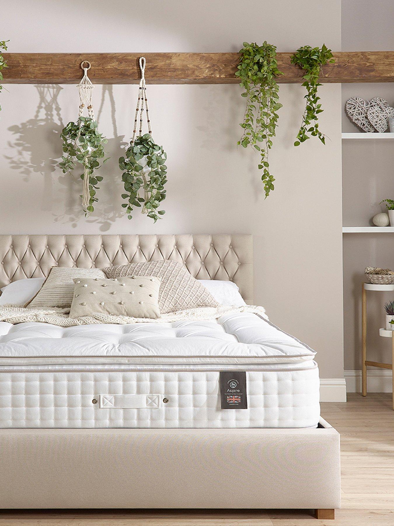 Image 3 of 5 of Aspire 7000 Pocket Wool, Cashmere & Silk Pillowtop Mattress - Double