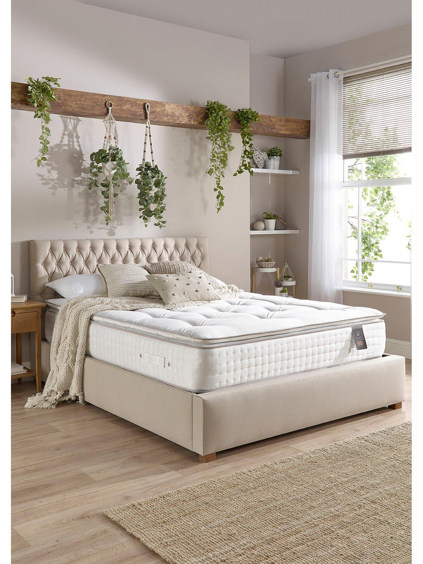 undefined 5000 Pocket Wool, Cashmere & Silk Pillowtop Mattress - Double