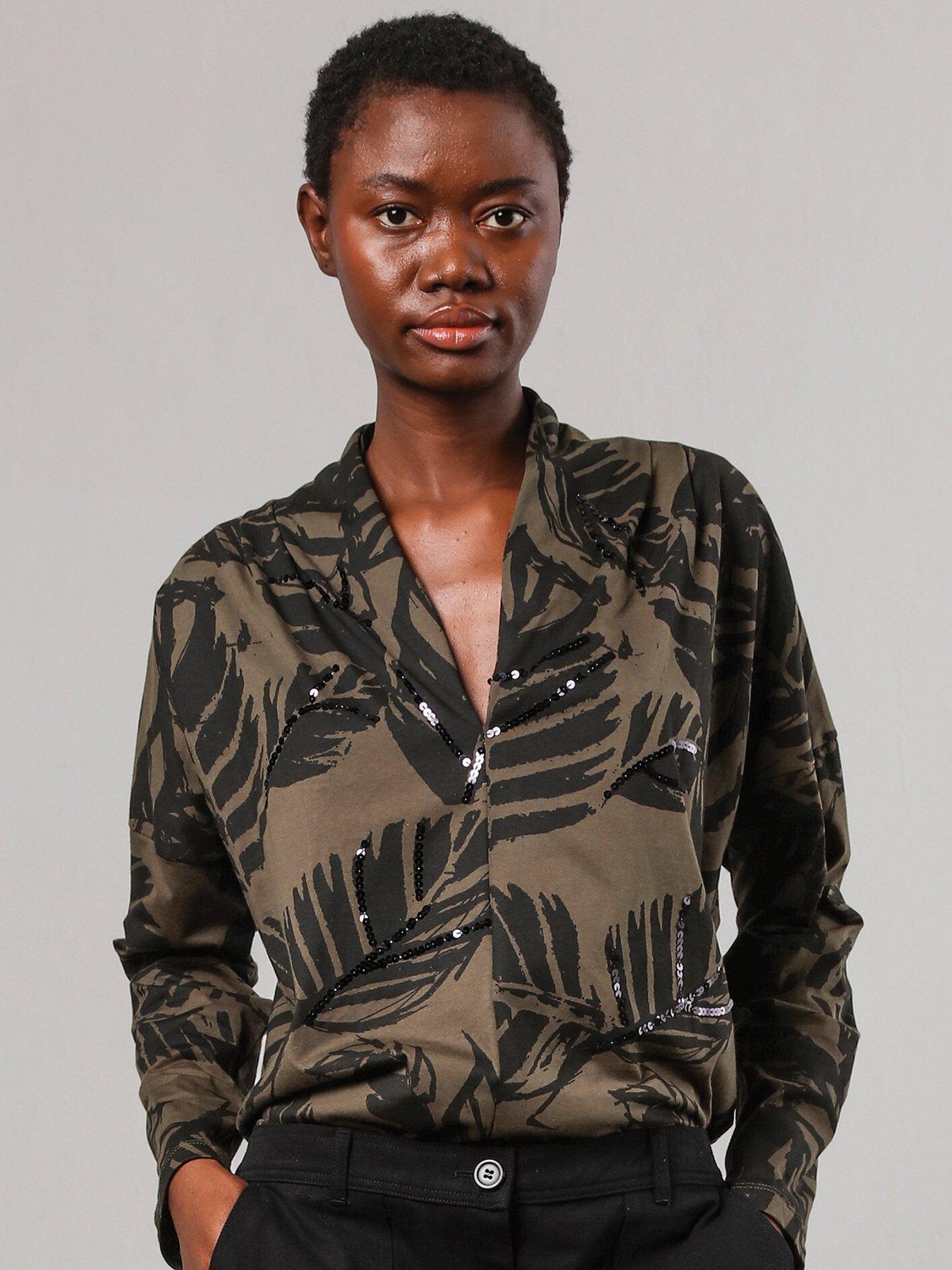 Batwing sleeve blouse deals