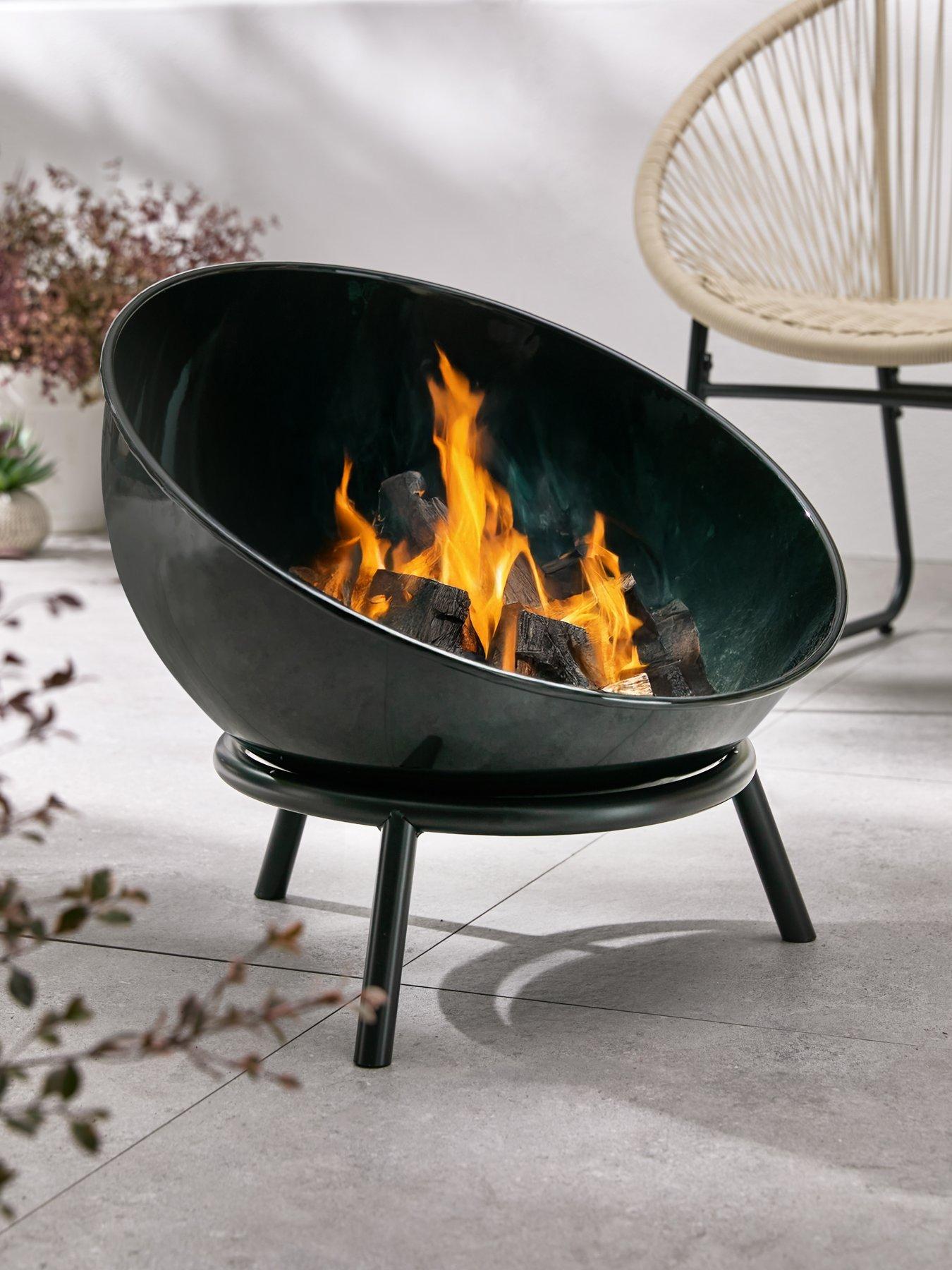 undefined Egg-Shaped Firepit 57cm