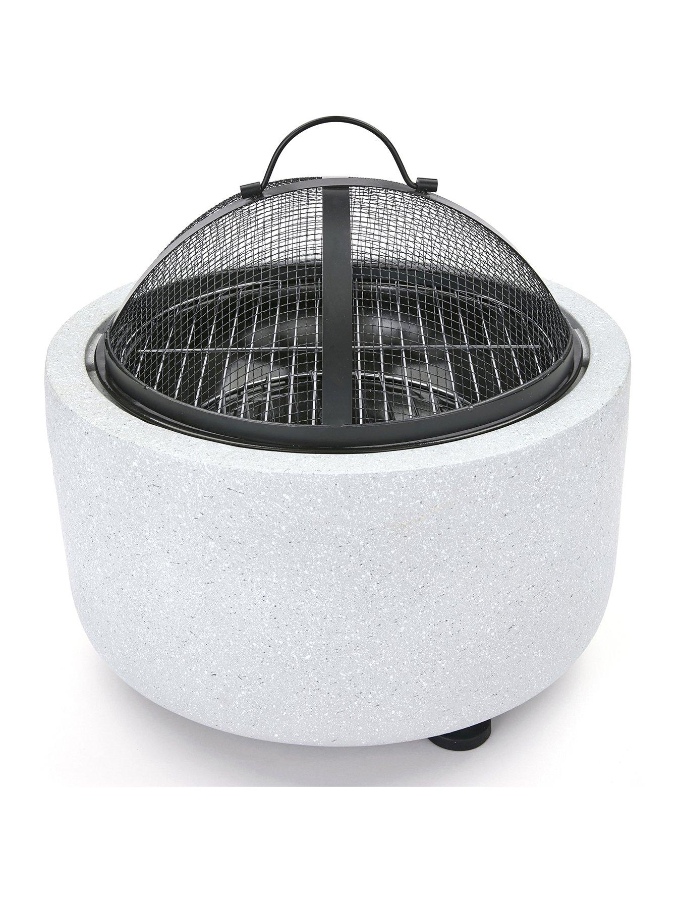 Image 2 of 5 of The Very Collection Clay Effect MGO Fire Pit 45cm