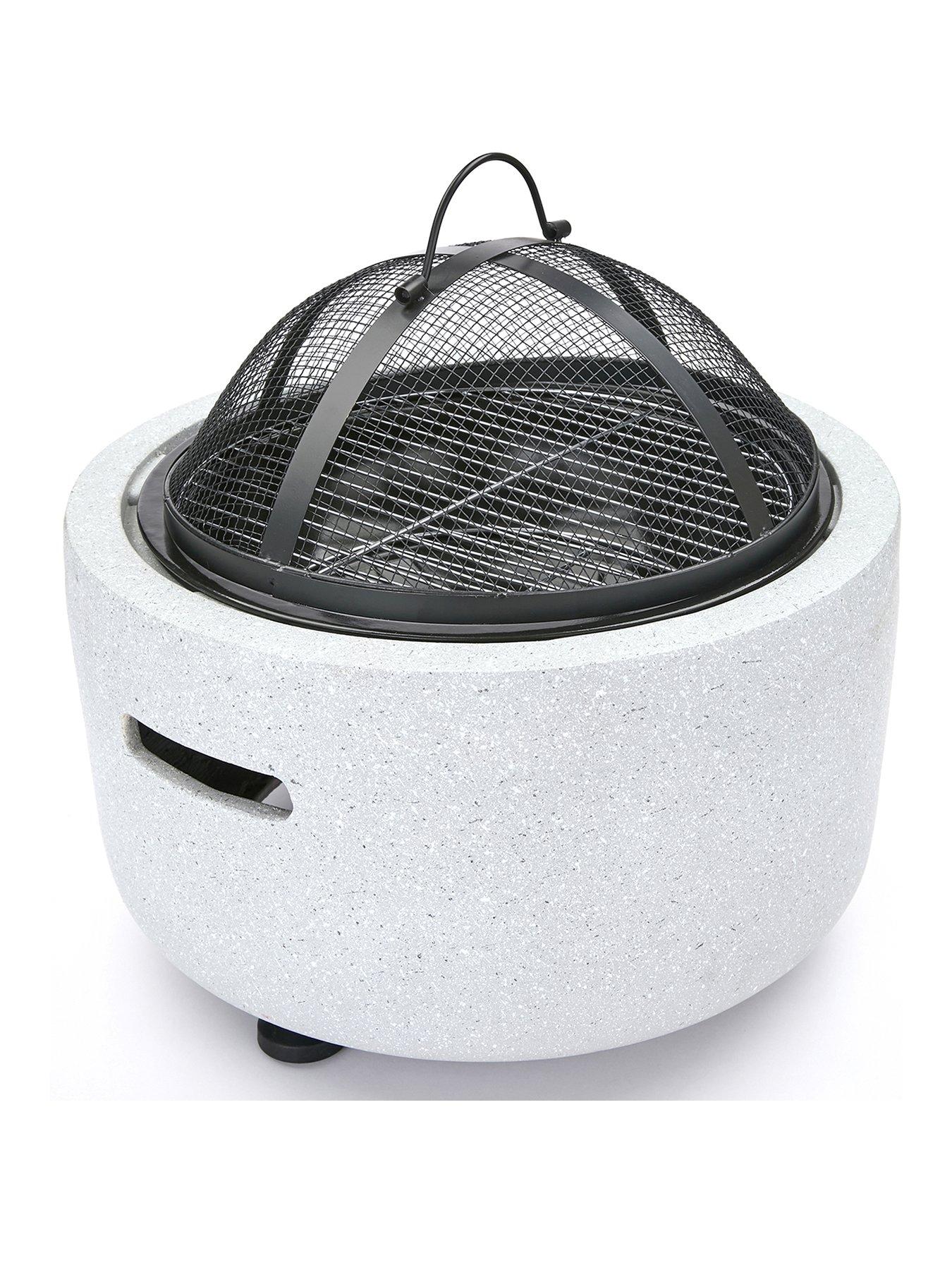 Image 3 of 5 of The Very Collection Clay Effect MGO Fire Pit 45cm