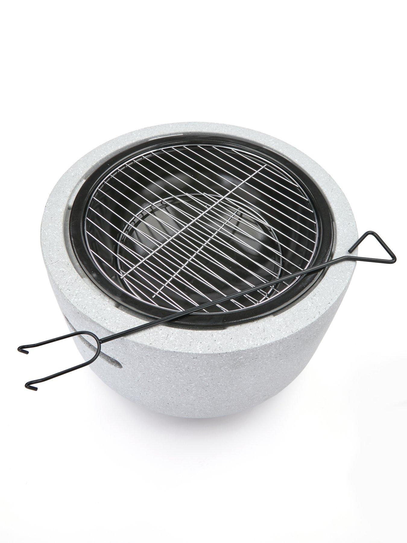 Image 4 of 5 of The Very Collection Clay Effect MGO Fire Pit 45cm