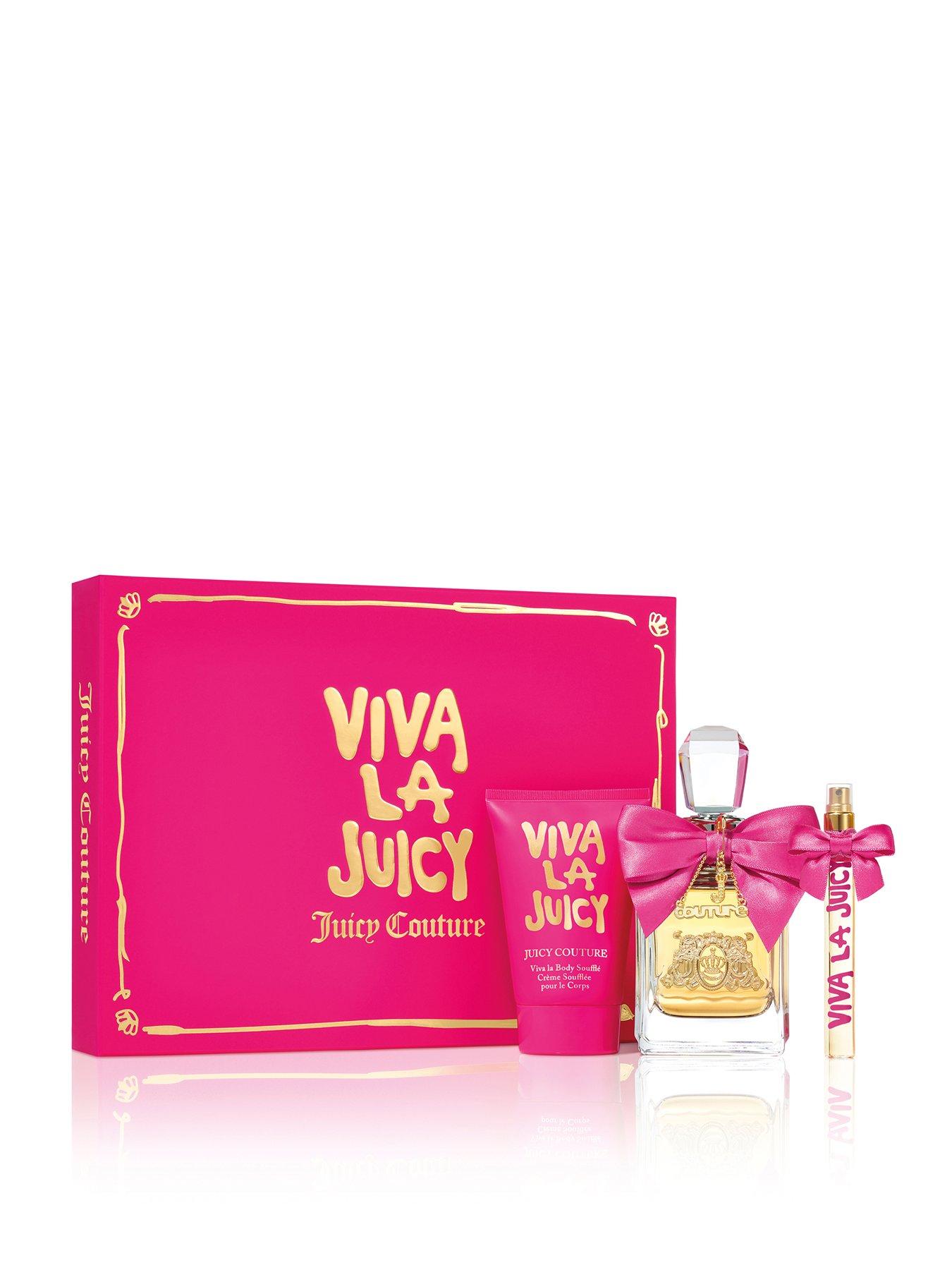 Juicy Couture Viva La Juicy 3-Piece Fragrance Gift Set, Perfume for Women, One Colour, Women