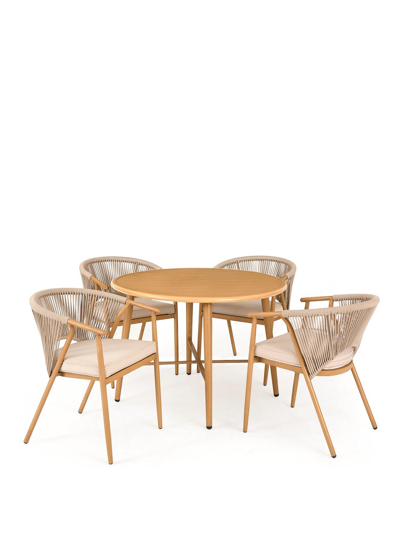 Image 2 of 7 of Very Home Cancun 4 Seater Dining Set