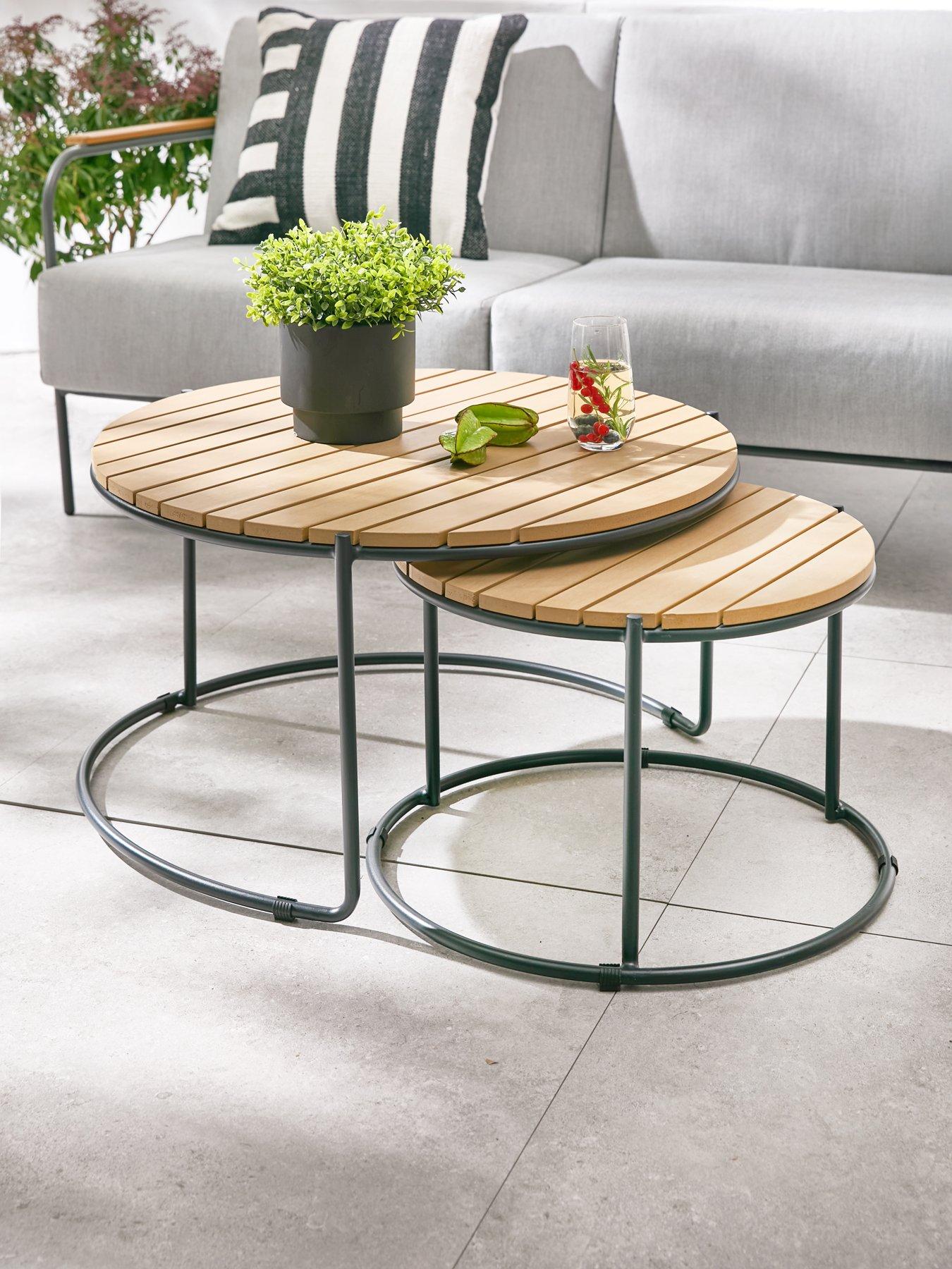 undefined Harbour Set of 2 Nested Tables (Polywood)