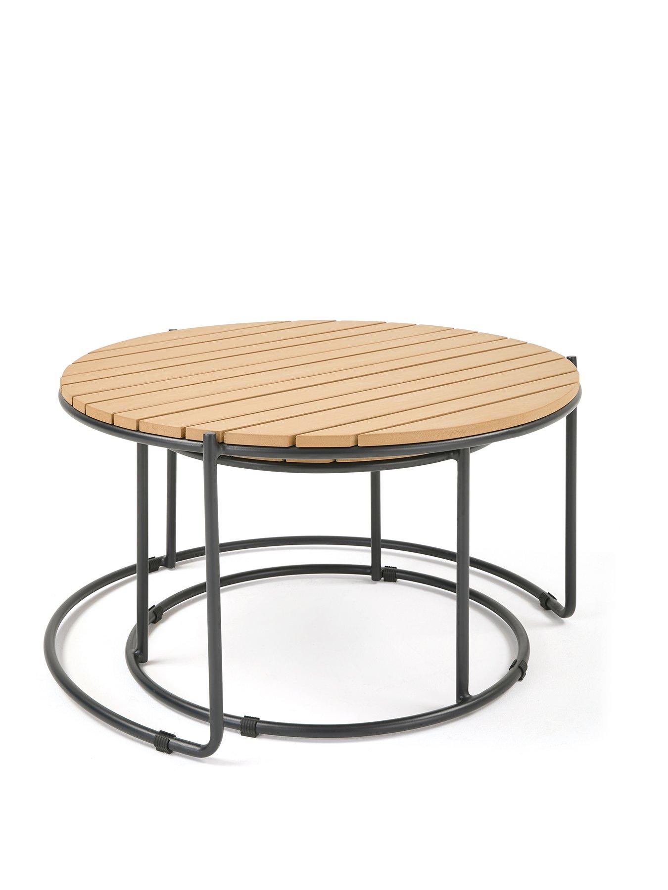 Image 3 of 5 of Very Home Harbour Set of&nbsp;2 Nested Tables (Polywood)