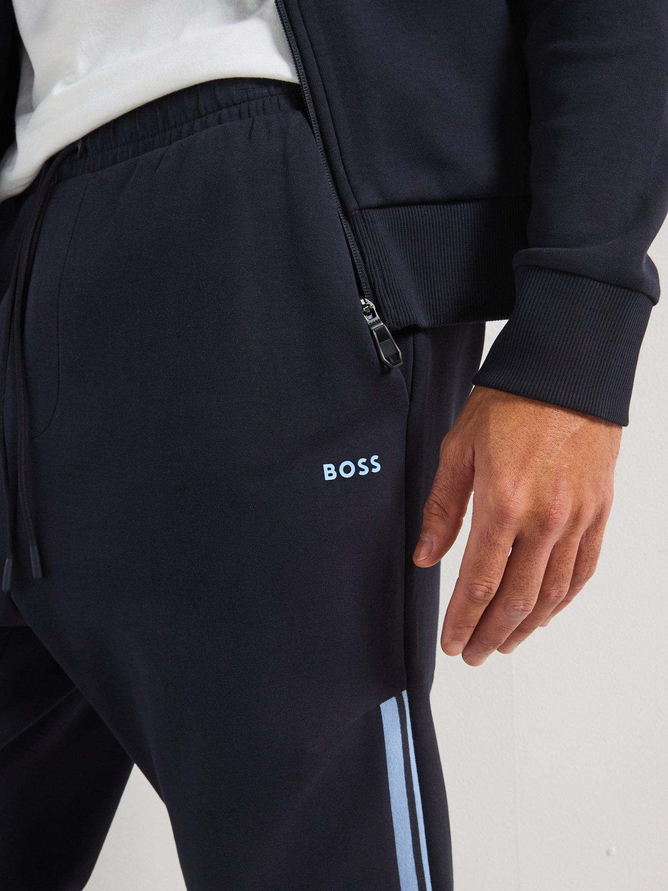 Image 6 of 6 of BOSS Regular Fit Zip Thru Tracksuit- Navy