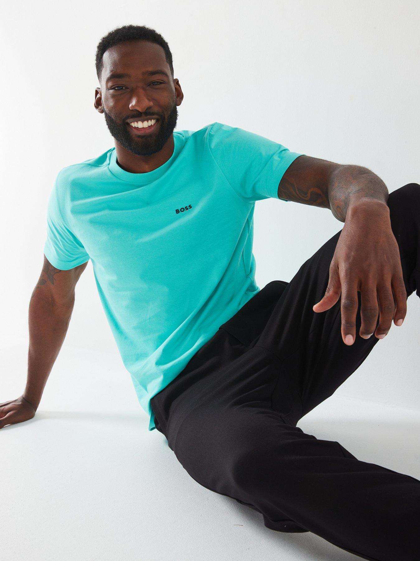Image 4 of 4 of BOSS Regular Fit T-Shirt- Light Green