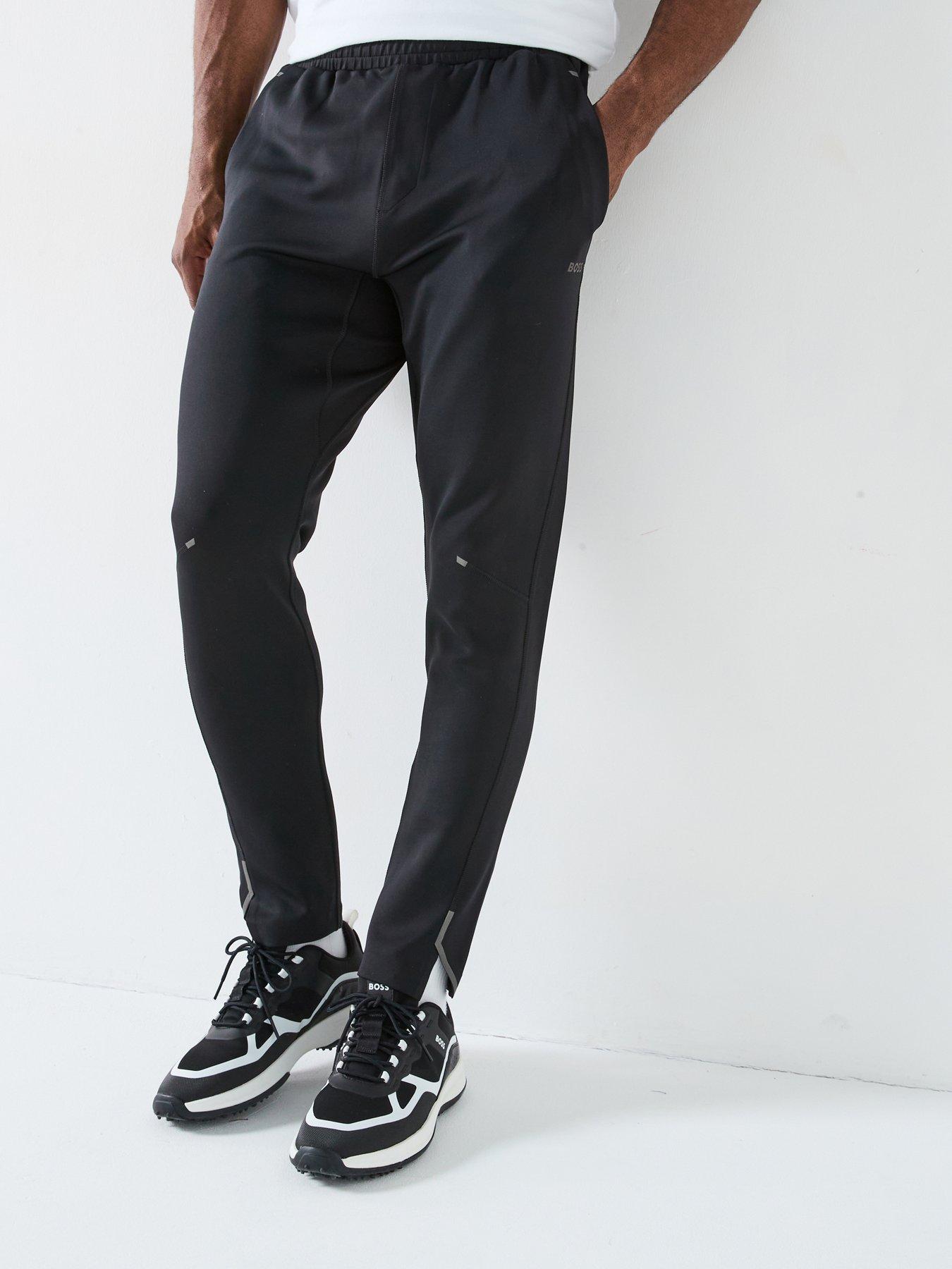 undefined Hicon Active Stretch Tapered Joggers- Black