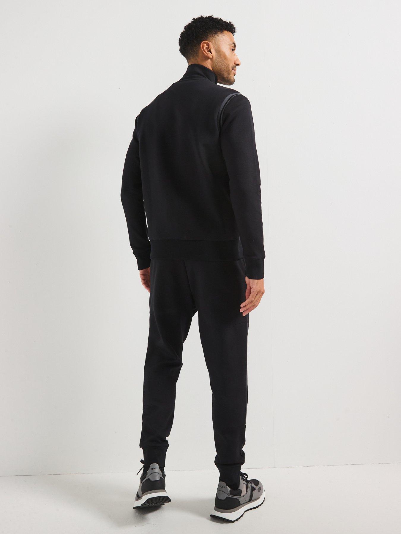 Image 2 of 6 of BOSS Regular Fit Zip Thru Tracksuit- Black