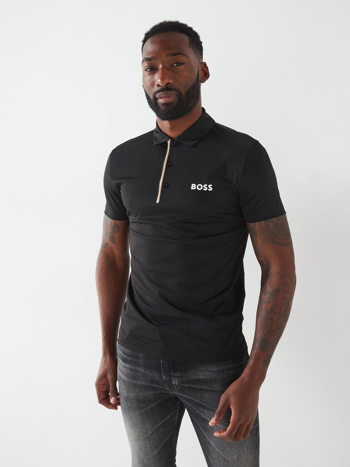 undefined Paddytech Pro Polo Shirt- Black