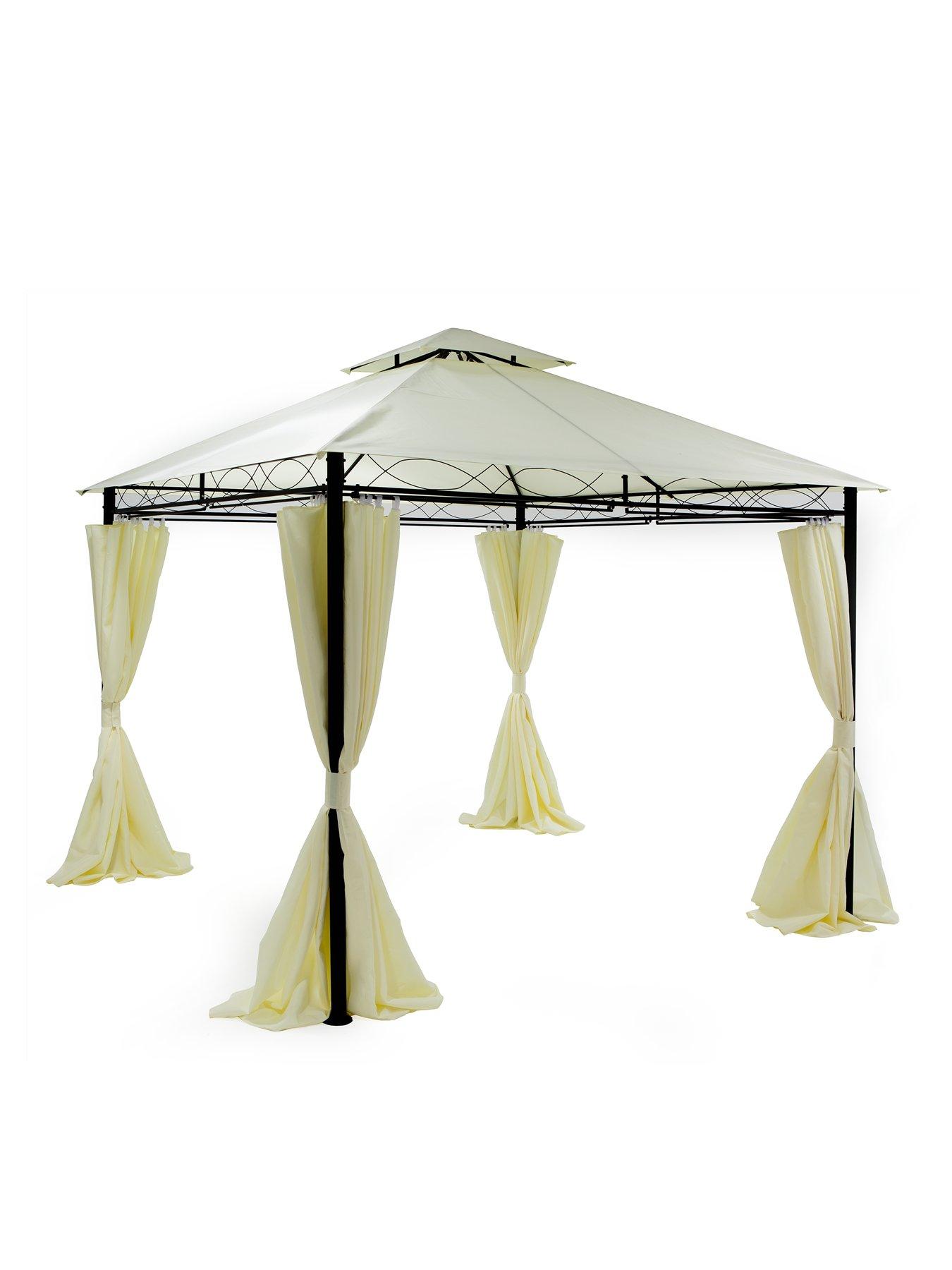 Image 5 of 6 of Very Home 3 X 3M Metal Gazebo With 4 Side Panels