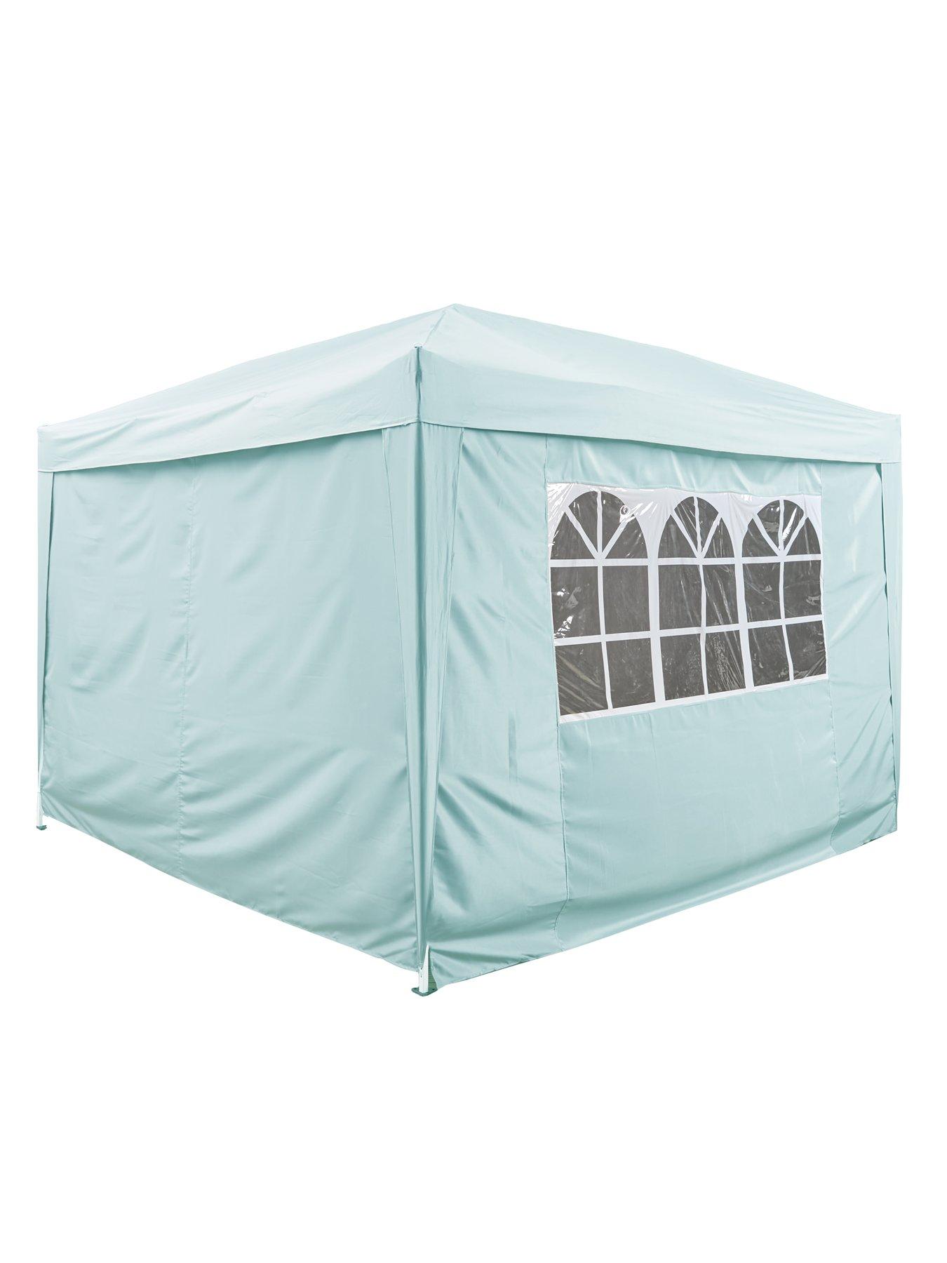 Image 4 of 6 of Very Home 3 X 3M Pop Up Gazebo With 3 Piece Side Panels - Blue