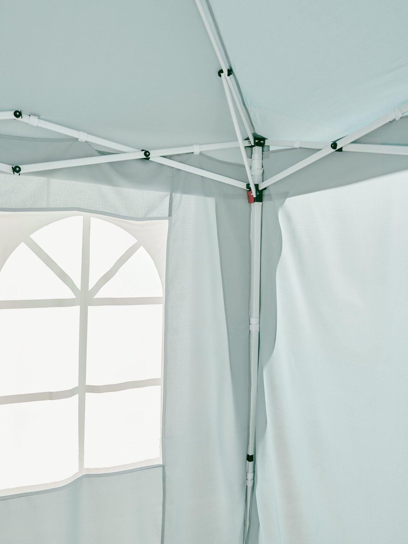 Image 6 of 6 of Very Home 3 X 3M Pop Up Gazebo With 3 Piece Side Panels - Blue