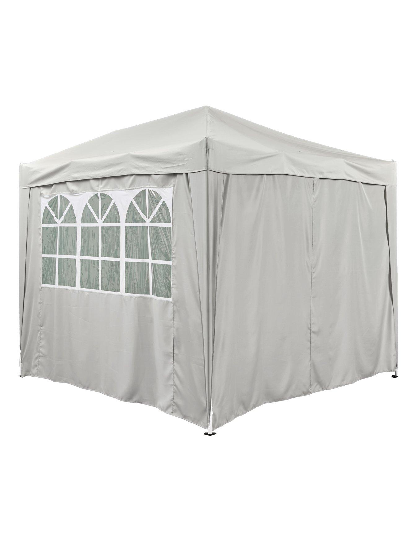 Image 4 of 6 of Very Home 2.5 X 2.5M Pop Up Gazebo With 3 Piece Side Panels -Grey