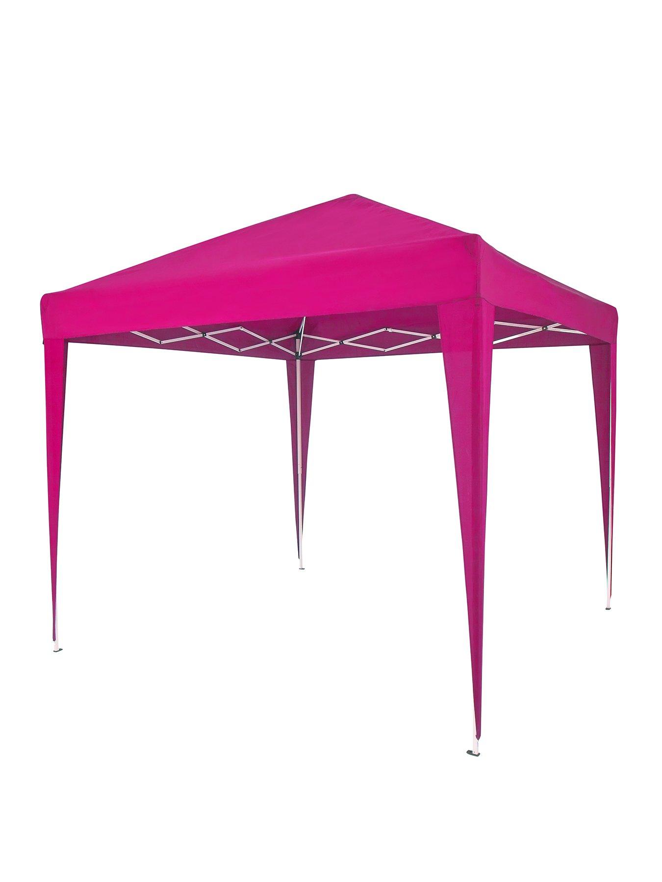 Image 2 of 6 of Very Home 2.5 X 2.5 Pop Up Gazebo Pink