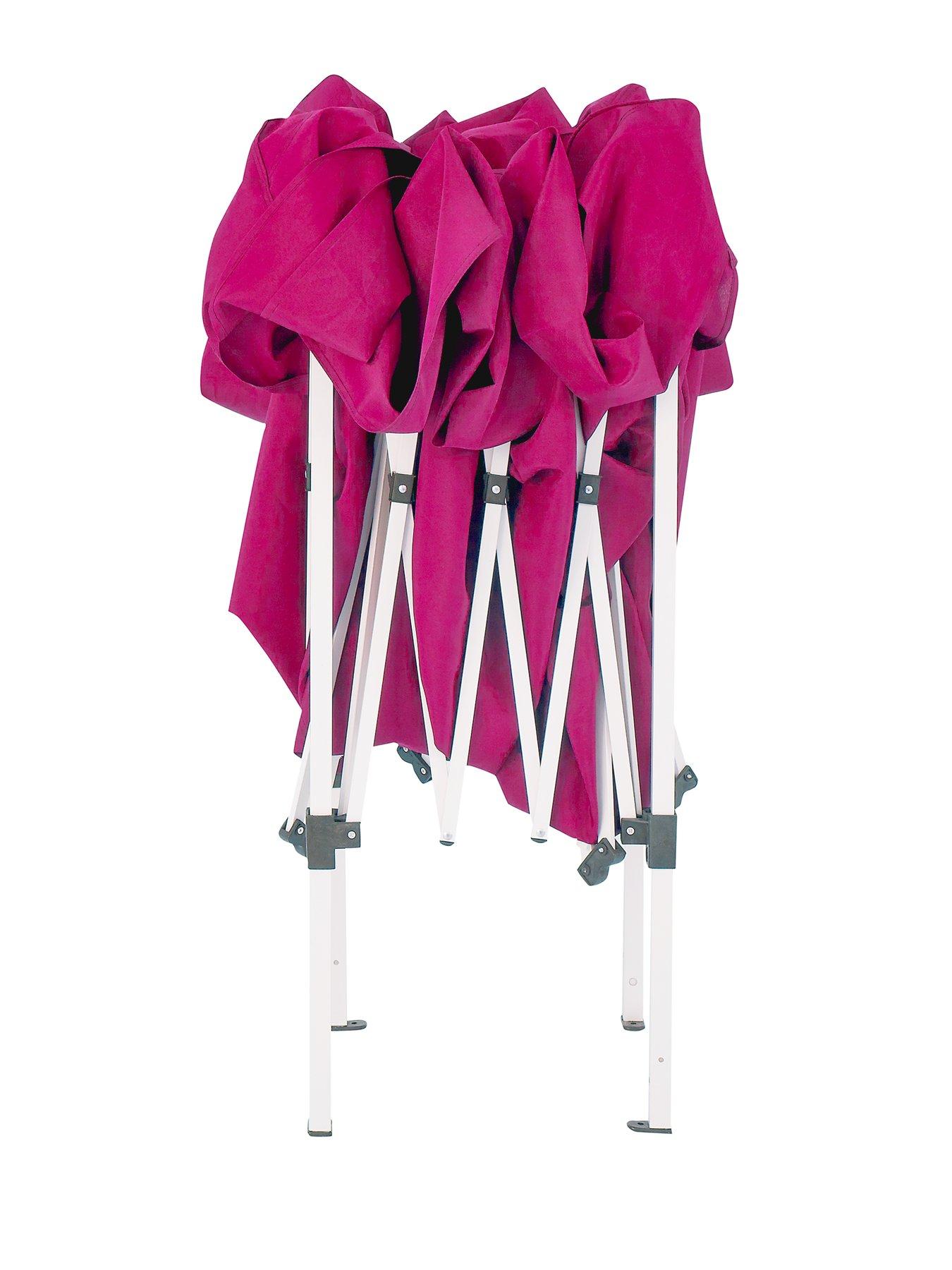 Image 3 of 6 of Very Home 2.5 X 2.5 Pop Up Gazebo Pink