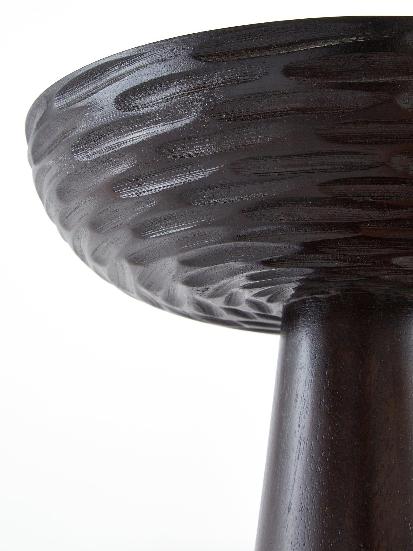 Image 4 of 4 of The Very Collection Carved Wooden Raised Bowl