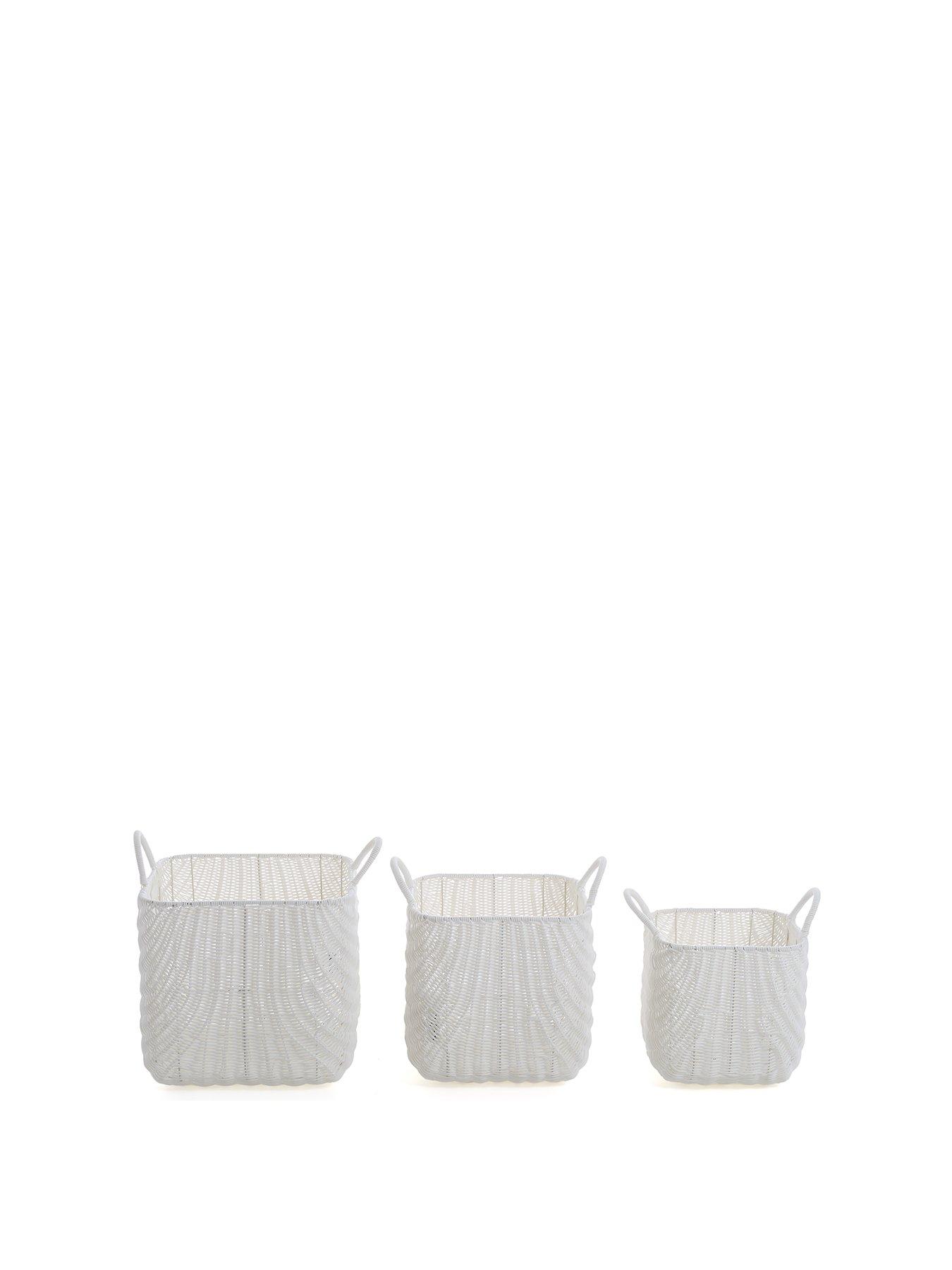 Image 2 of 7 of Very Home Square Basket Set 3 - 37/32/27cm