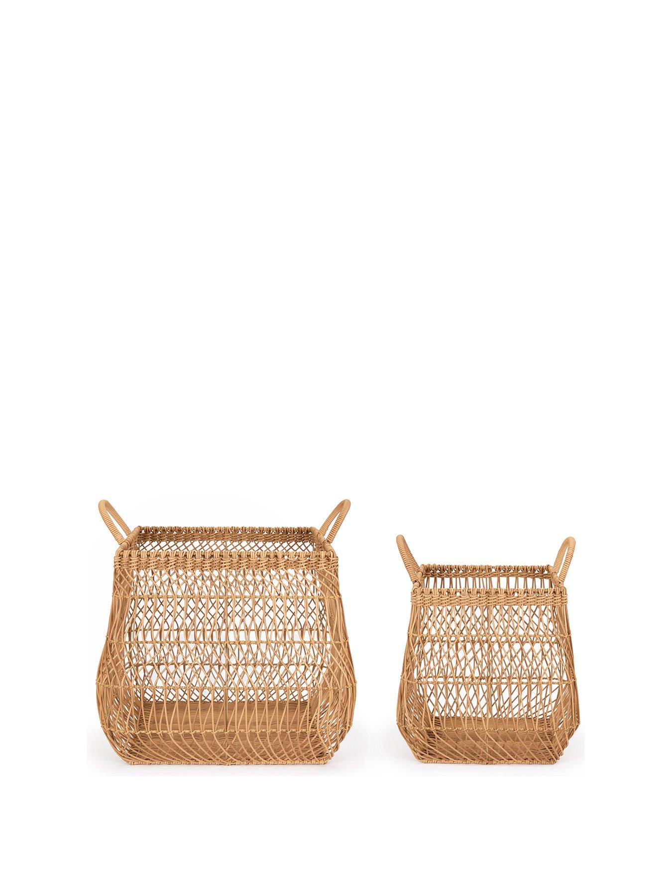 Image 2 of 6 of Very Home Square Basket Set 2