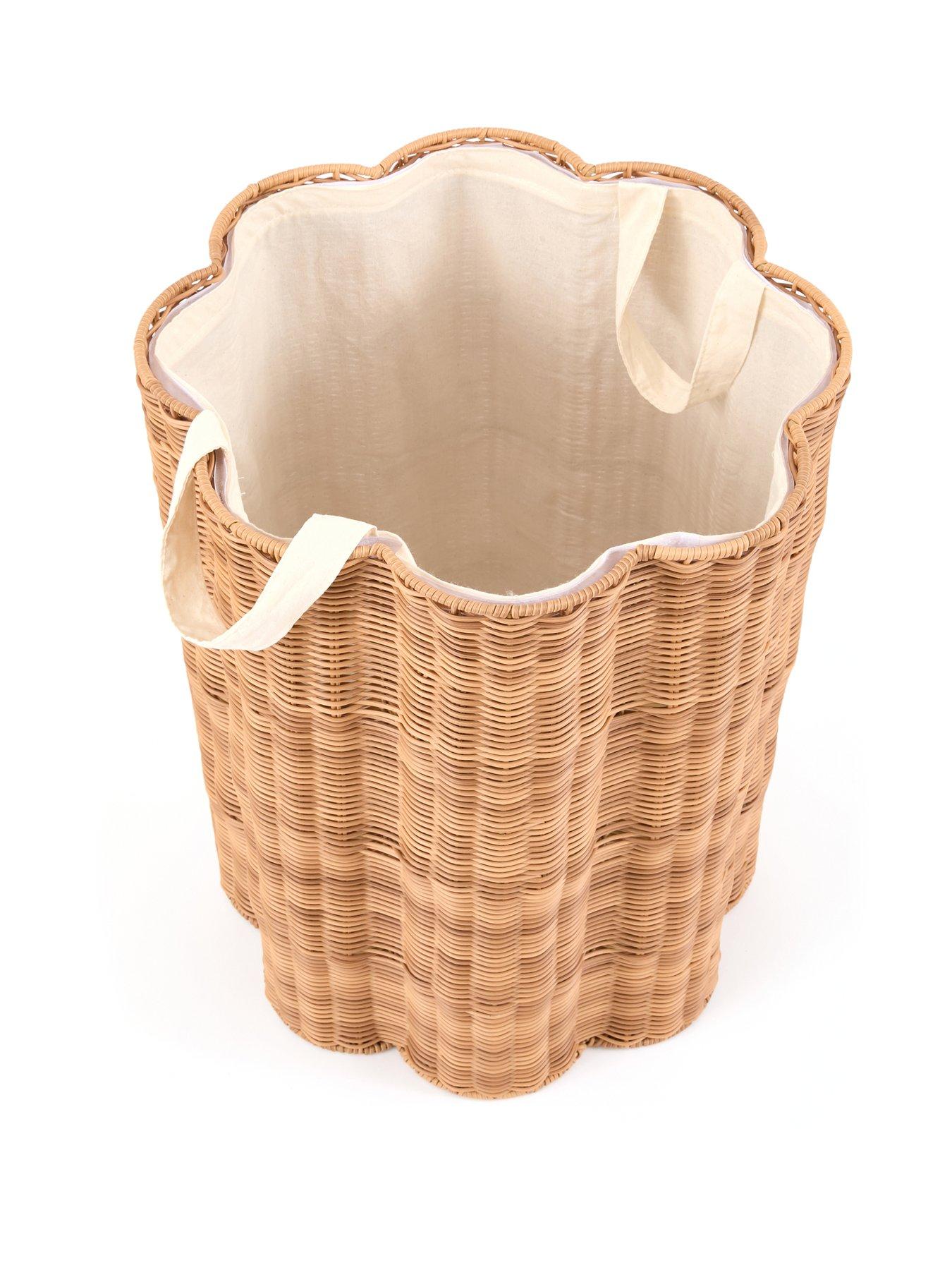 Image 4 of 6 of Very Home Scalloped Laundry Basket