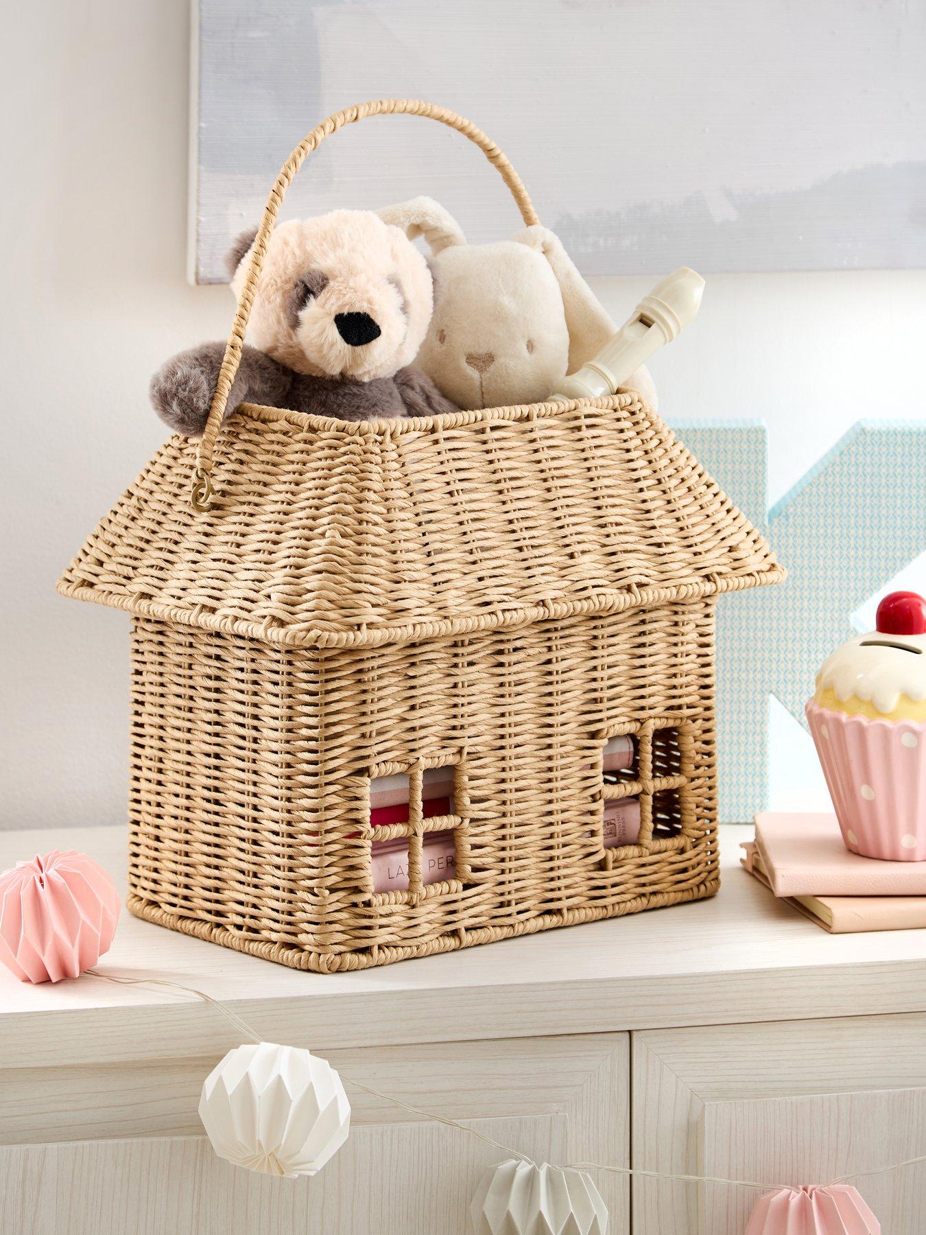 Image 1 of 6 of The Very Collection Cottage Basket with Handle