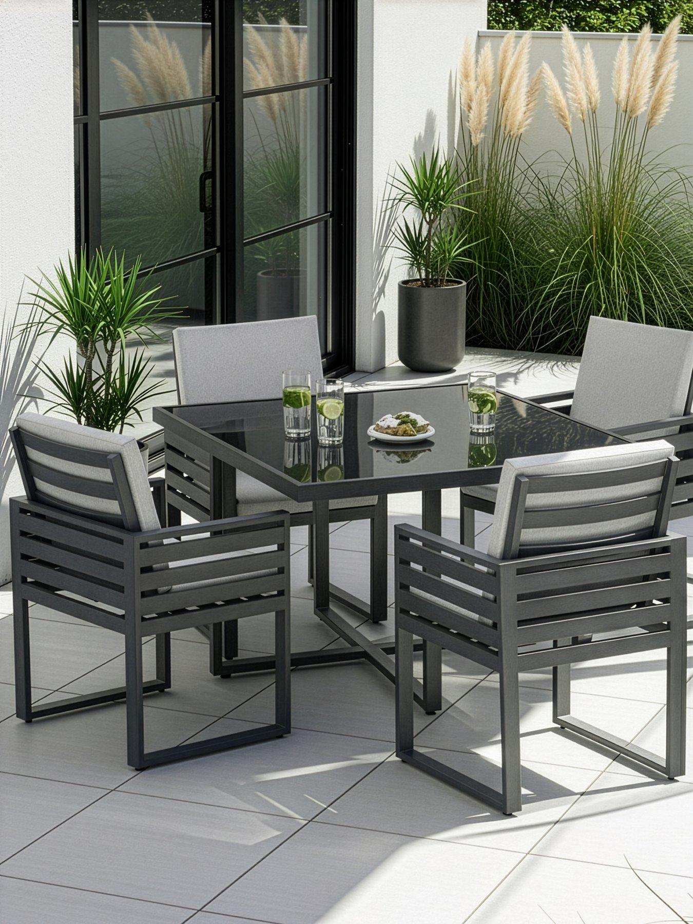 Image 1 of 8 of Very Home Cuba 4 Seater Cube Set